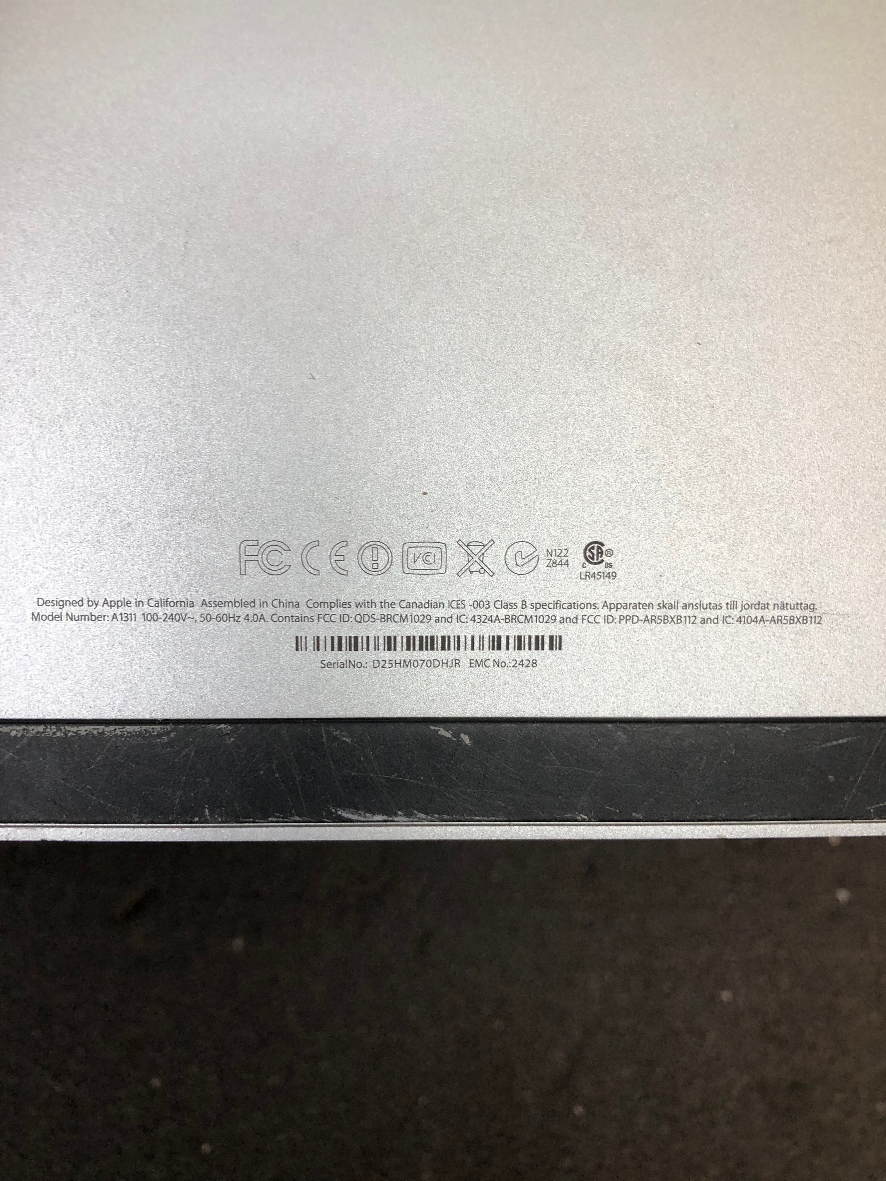 Apple iMac A1311 21.5" Desktop Computer Pre-Owned - Thumbnail 4