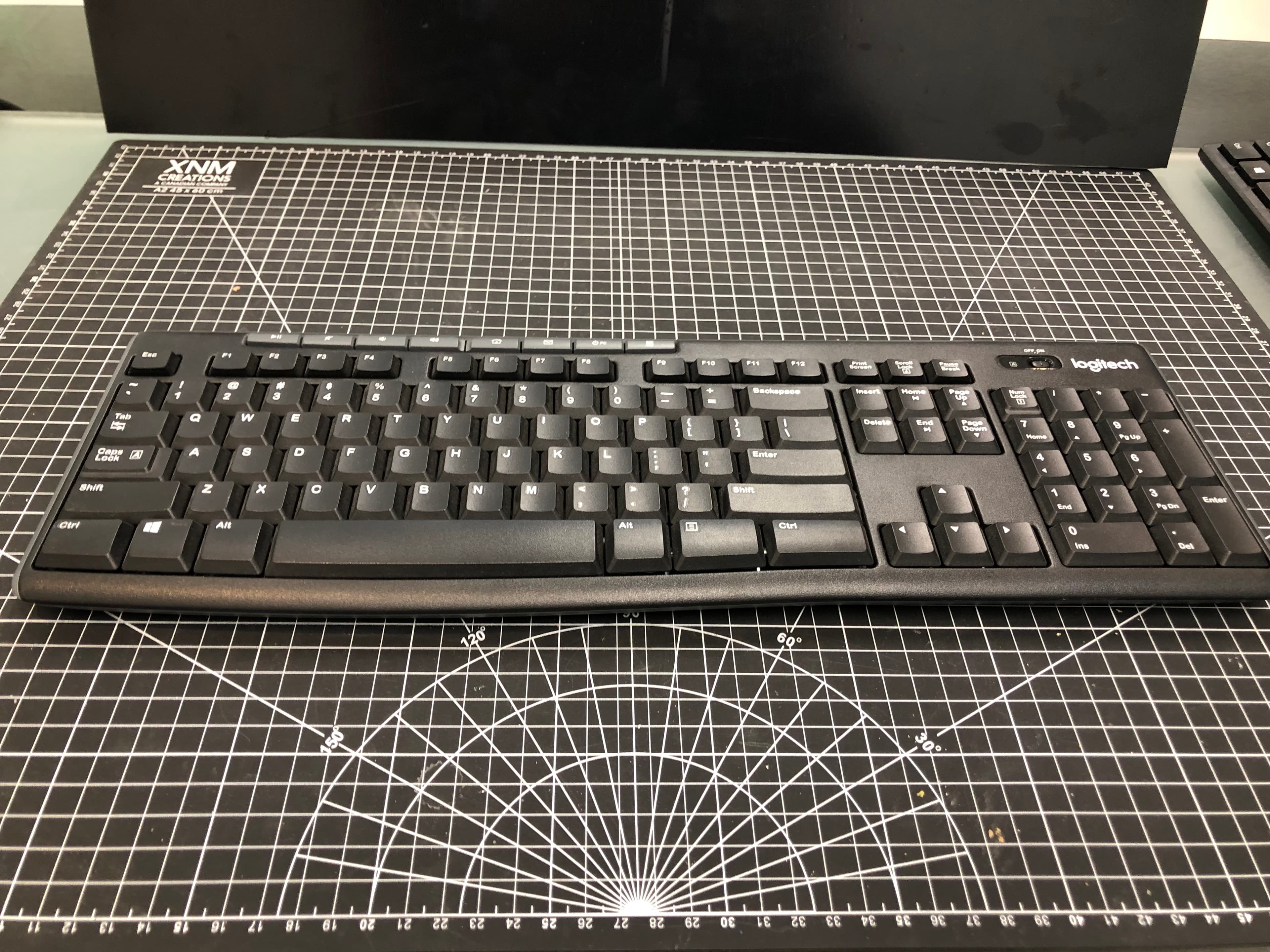 Logitech K270 Wireless Keyboard Black Pre-Owned - Thumbnail 3
