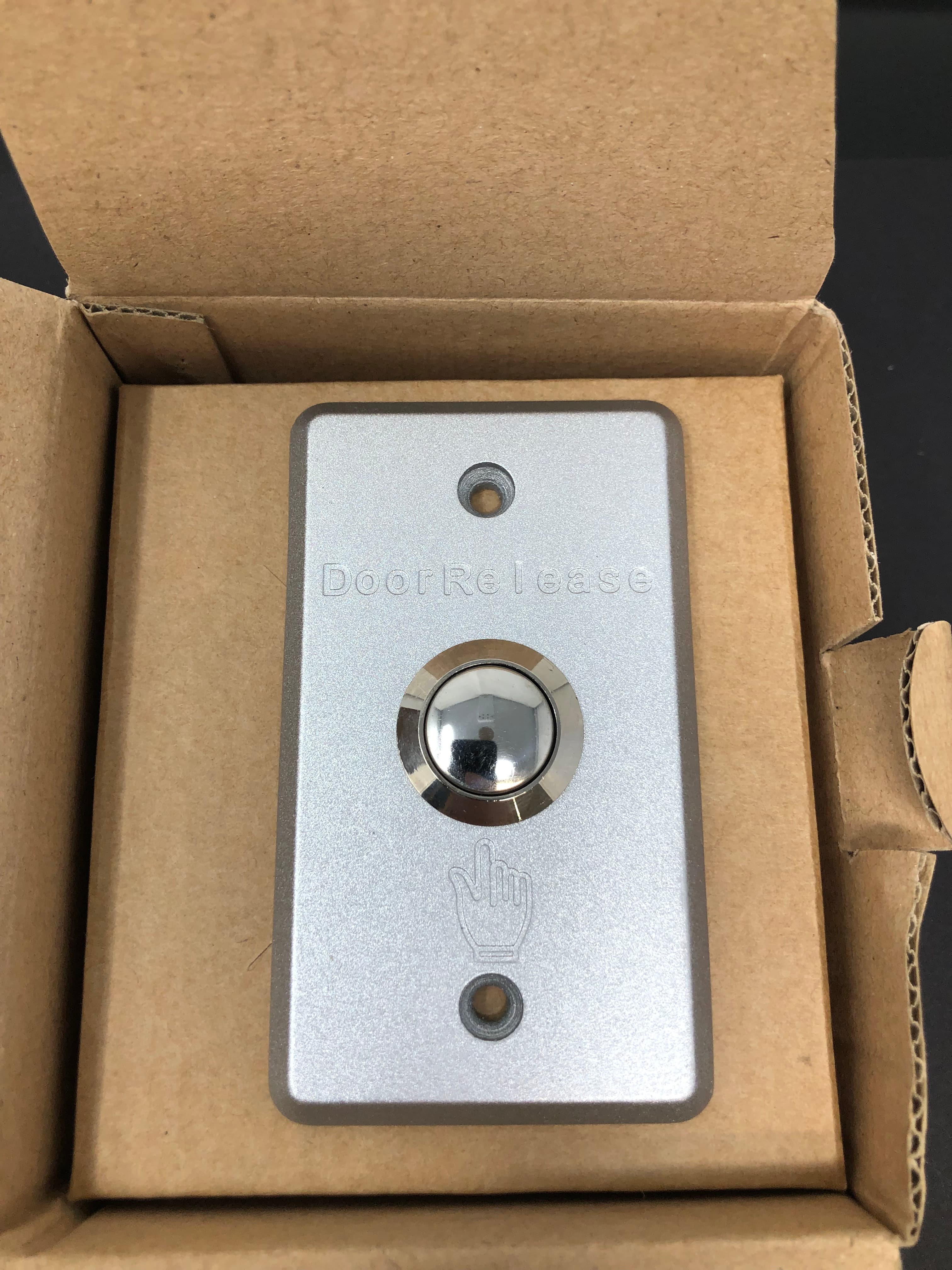 VI-901 Aluminum Exit Button - New Door Release Panel, Secure Access