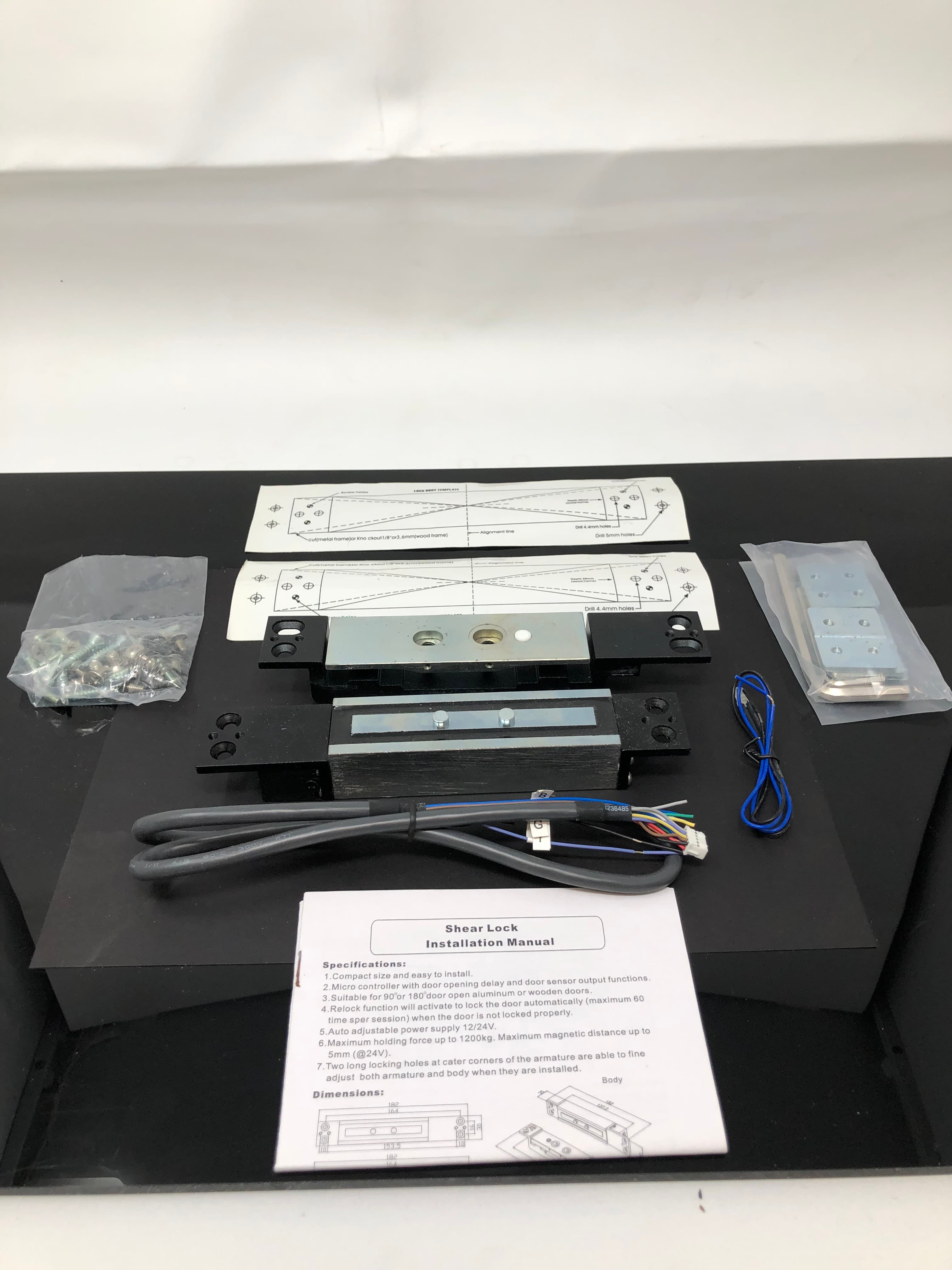 VI-1200A Shear Lock 1200KG/2600Lbs - New, Secure Door Entry System - Thumbnail 6