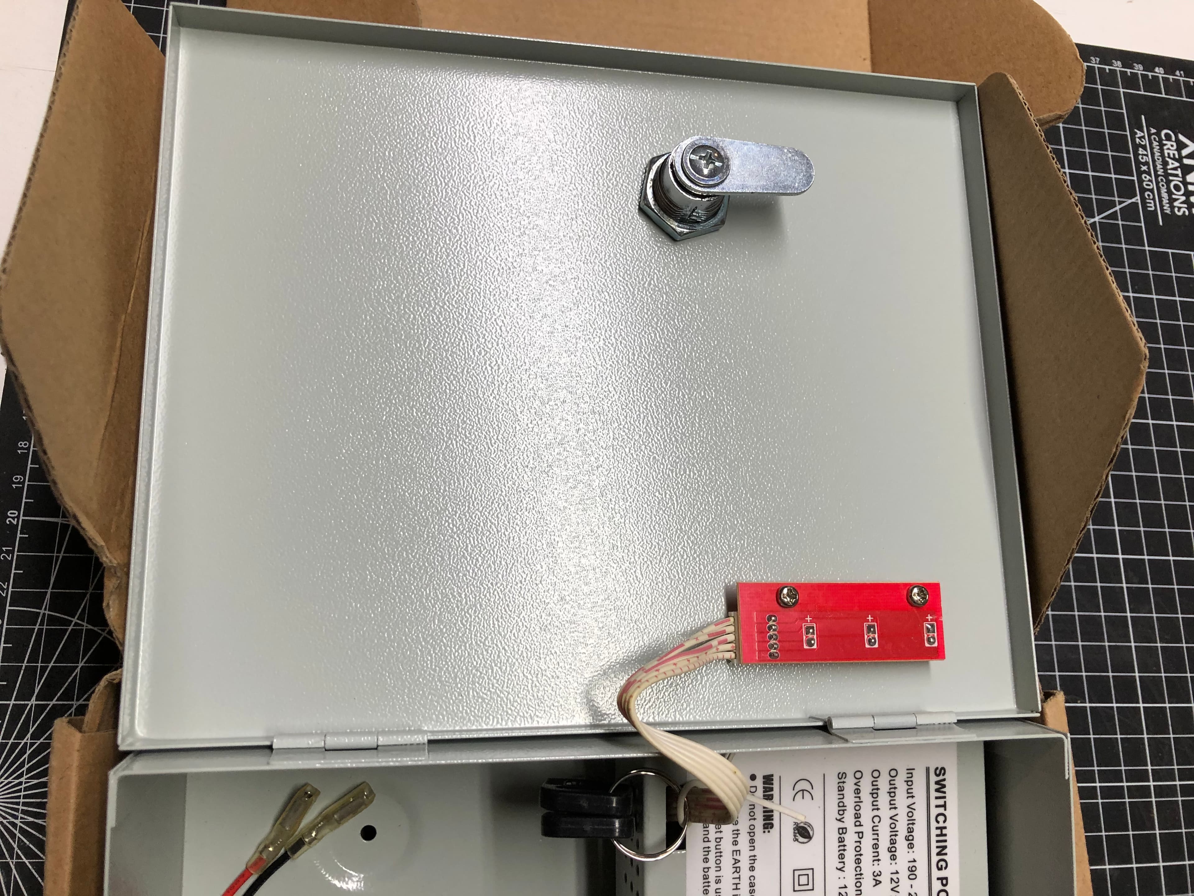 PS08 Switching Power Supply with Battery Backup (12V/3A) - Like New Condition  - Thumbnail 6