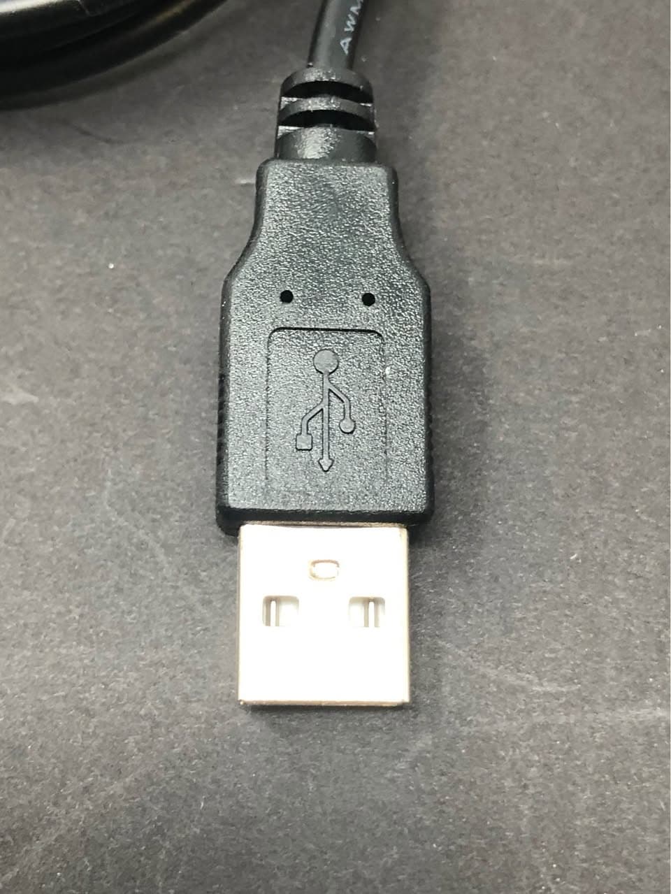 USB 2.0 Cable A to B Printer Scanner Cord Black Pre-Owned - Thumbnail 4