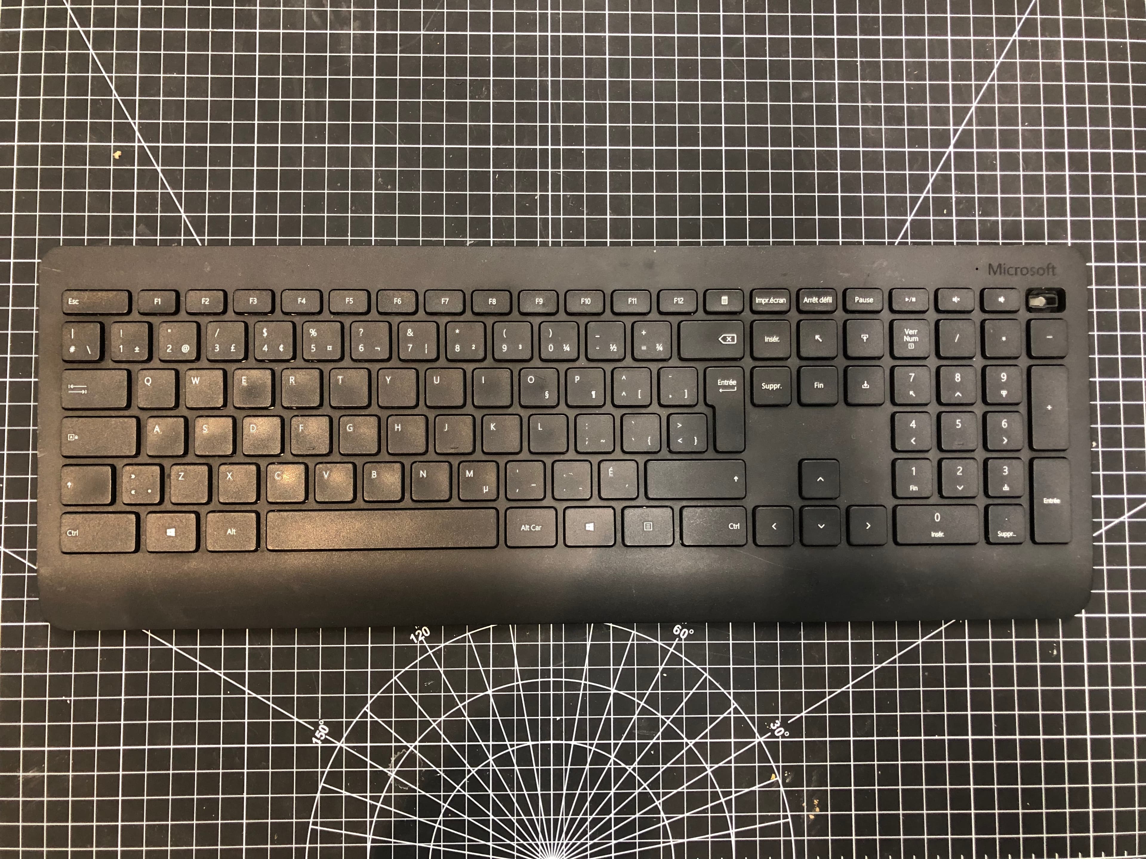 Microsoft Wireless Keyboard 1738 Black Pre-Owned