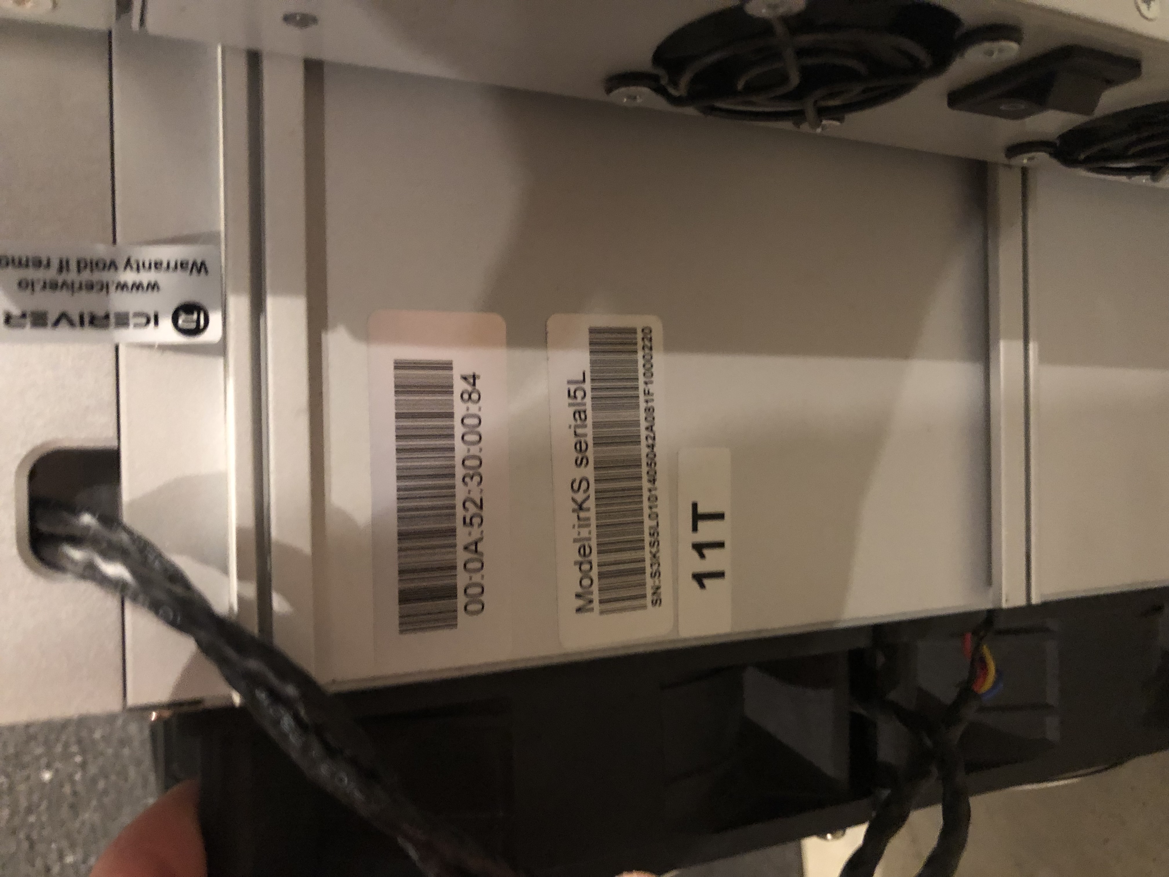 iCeriver KS5L Cryptocurrency Miner Pre-Owned — image 5
