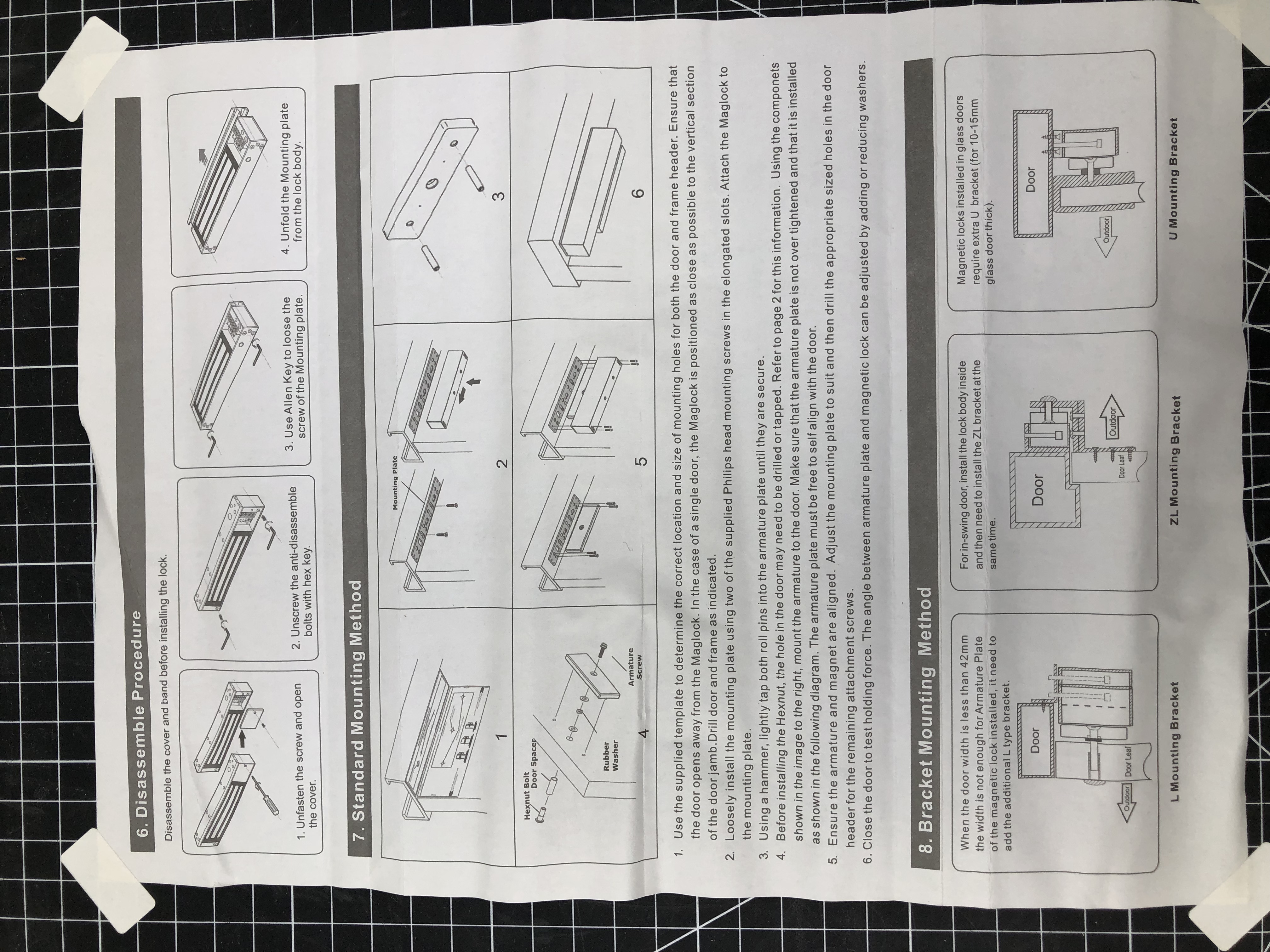 VI-180B Double Door Magnetic Lock 180KG/350Lbs - New in Box - Thumbnail 20