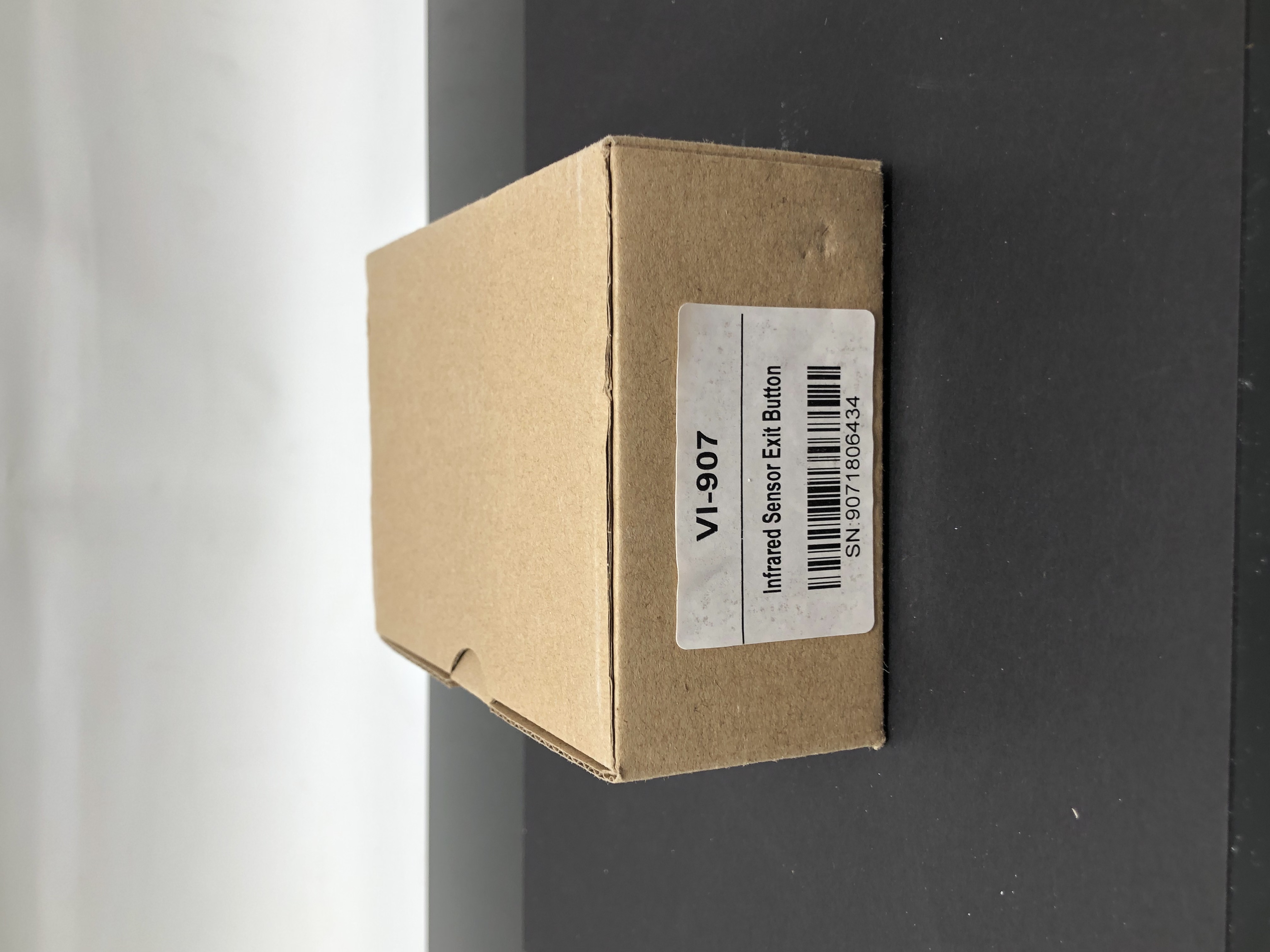 VI-907 Infrared Sensor Exit Button - New, No Touch Stainless Steel — image 3