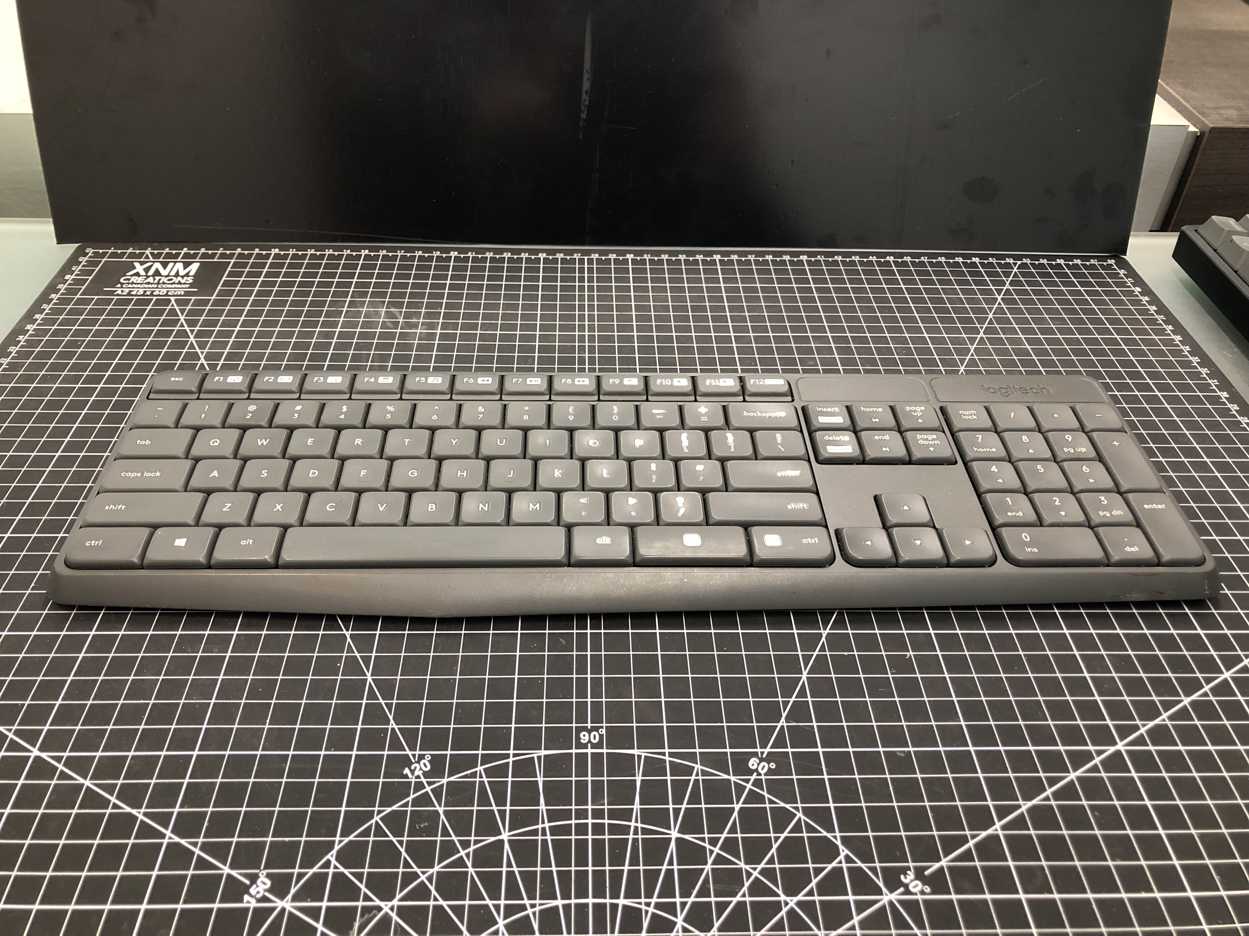 Logitech K270 Wireless Keyboard Black Pre-Owned - Thumbnail 3