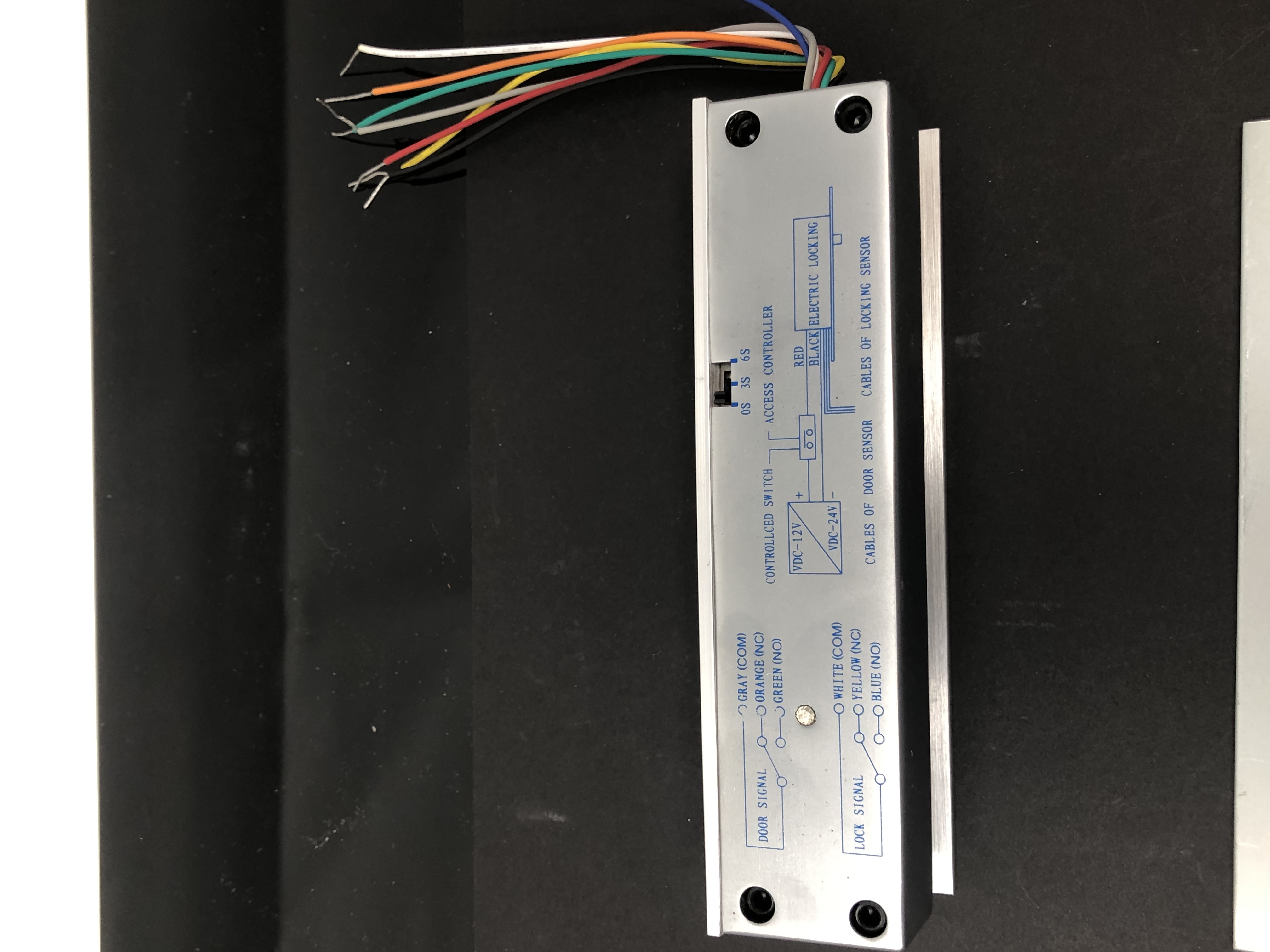 VI-808ST Electric Bolt for Frameless Glass Door - New, Secure Design - Thumbnail 6