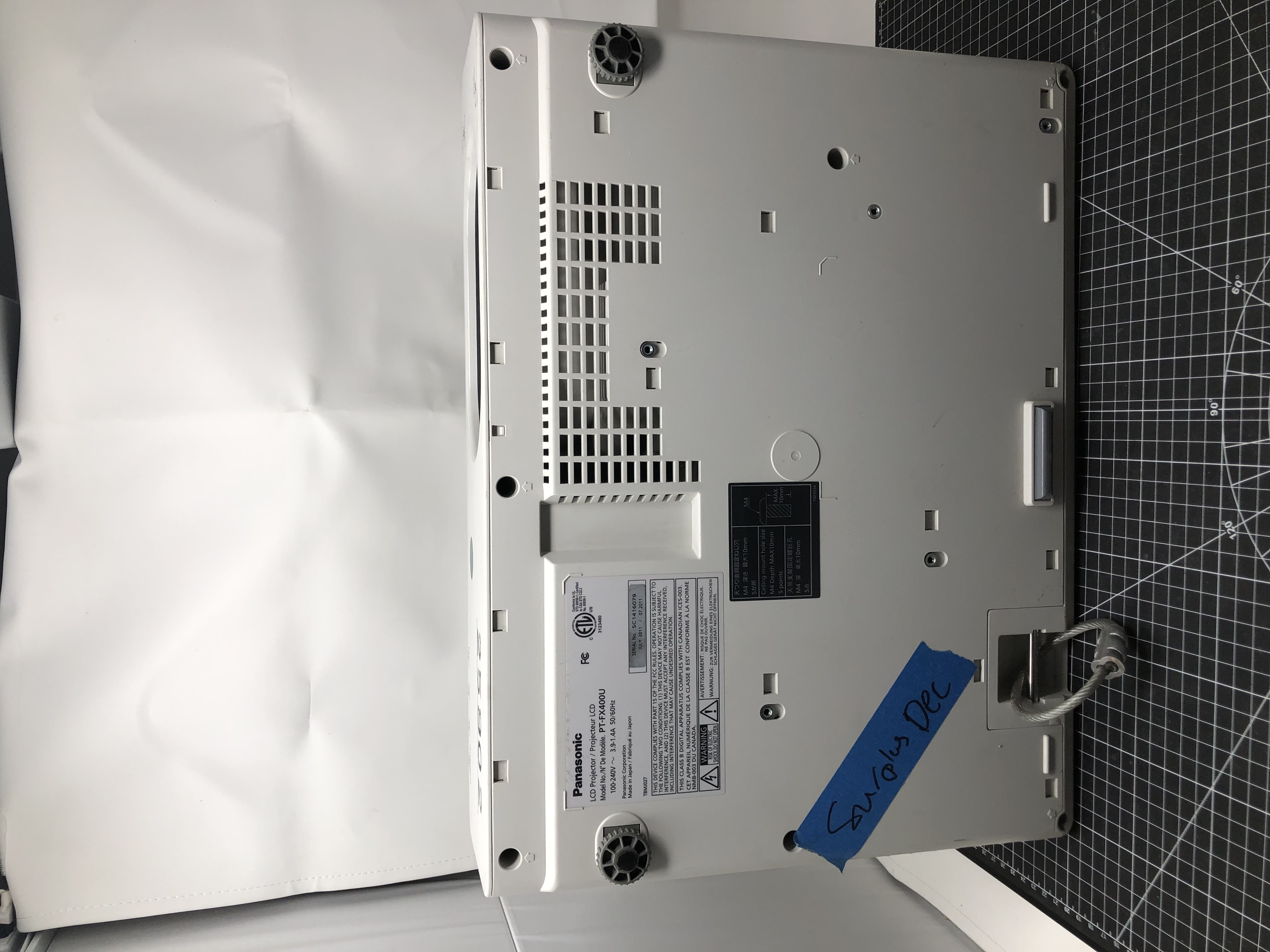 Panasonic PT-FX400U LCD Projector XGA Pre-Owned — image 5
