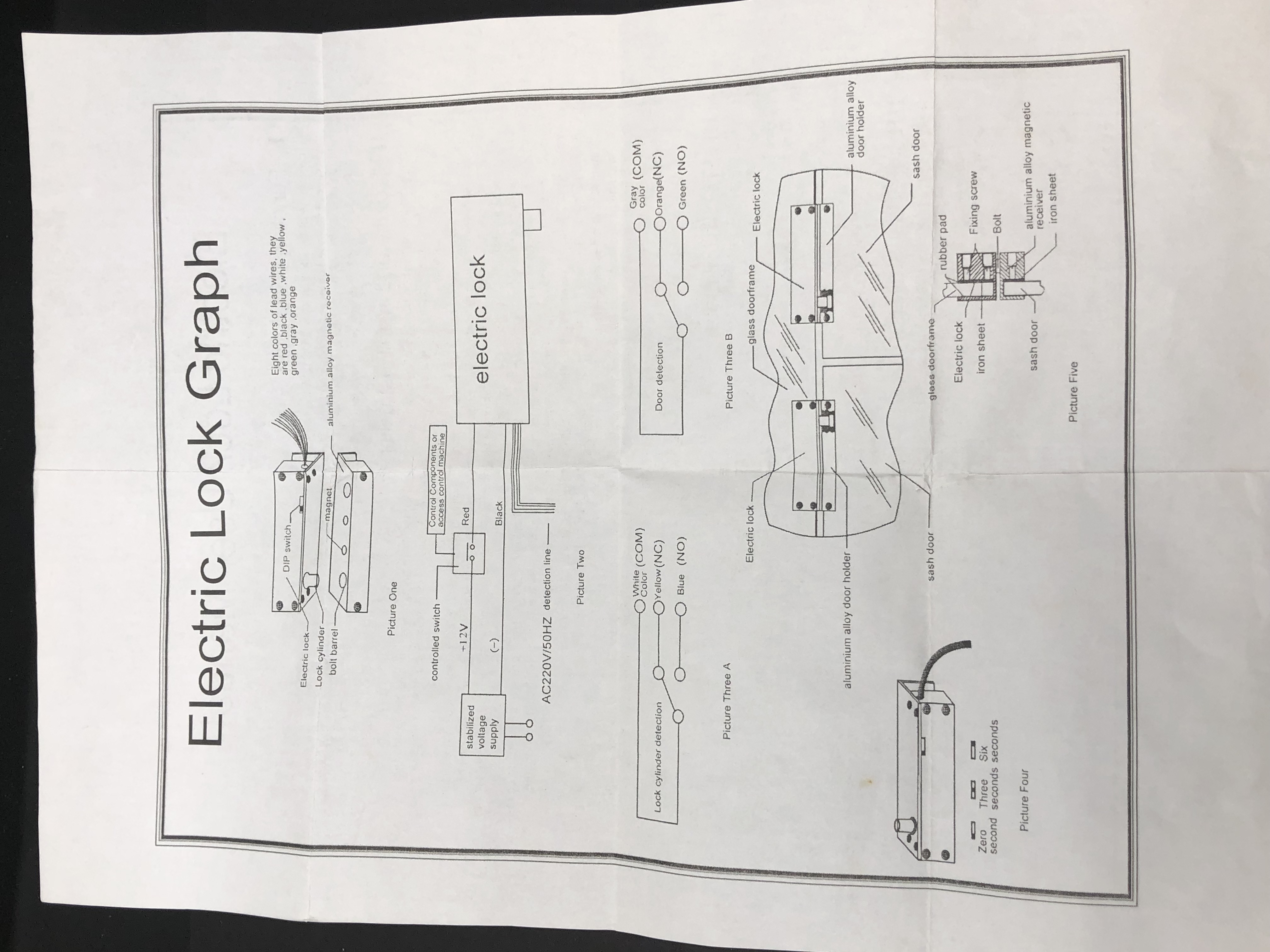 VI-808ST Electric Bolt for Frameless Glass Door - New, Secure Design - Thumbnail 10
