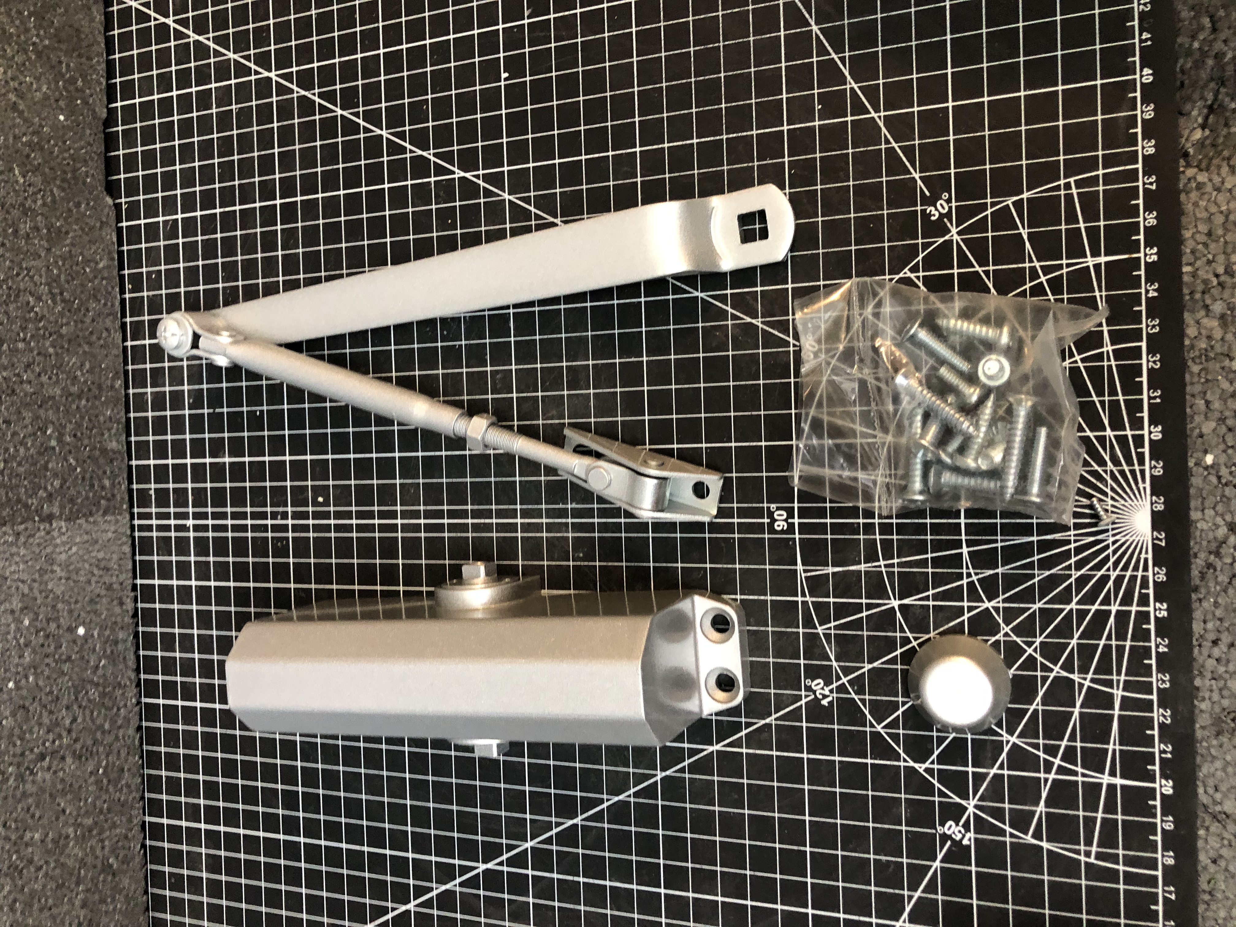 VI-S112 Heavy Duty Door Closer - New, Durable Basement Use - Thumbnail 5