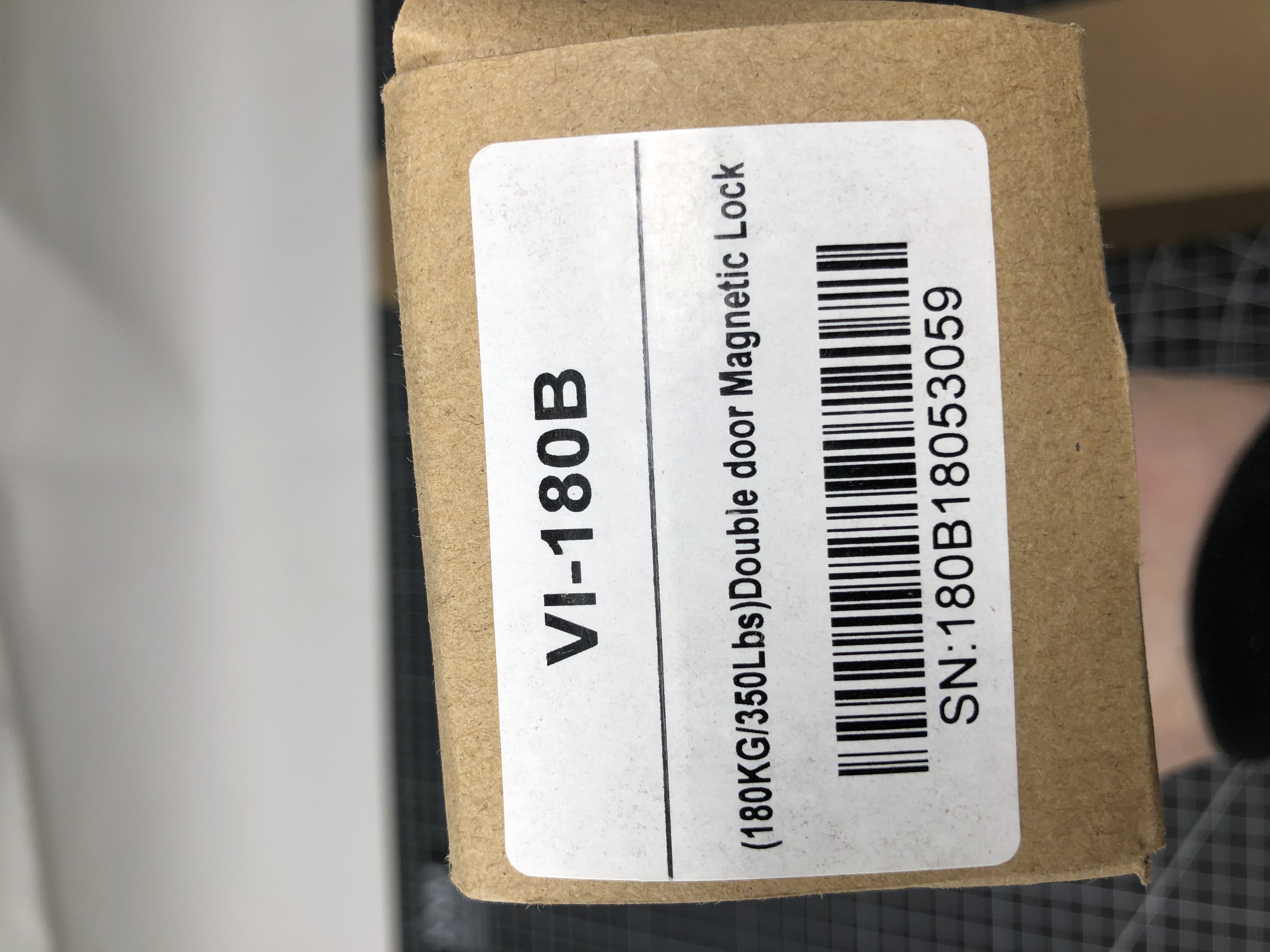 VI-180B Double Door Magnetic Lock 180KG/350Lbs - New in Box - Thumbnail 2