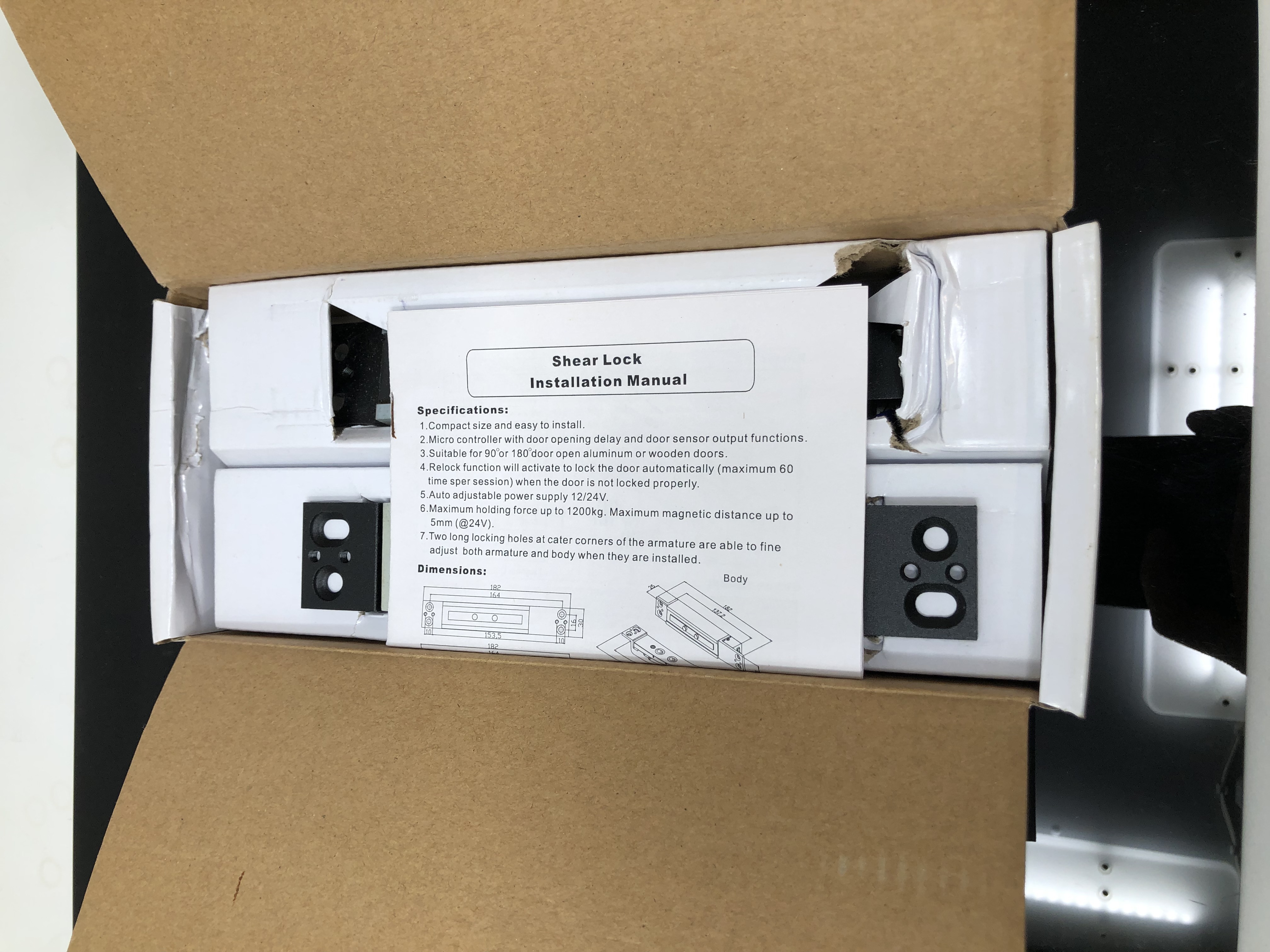 VI-1200A Shear Lock 1200KG/2600Lbs - New in Box, Secure Entry System — image 4