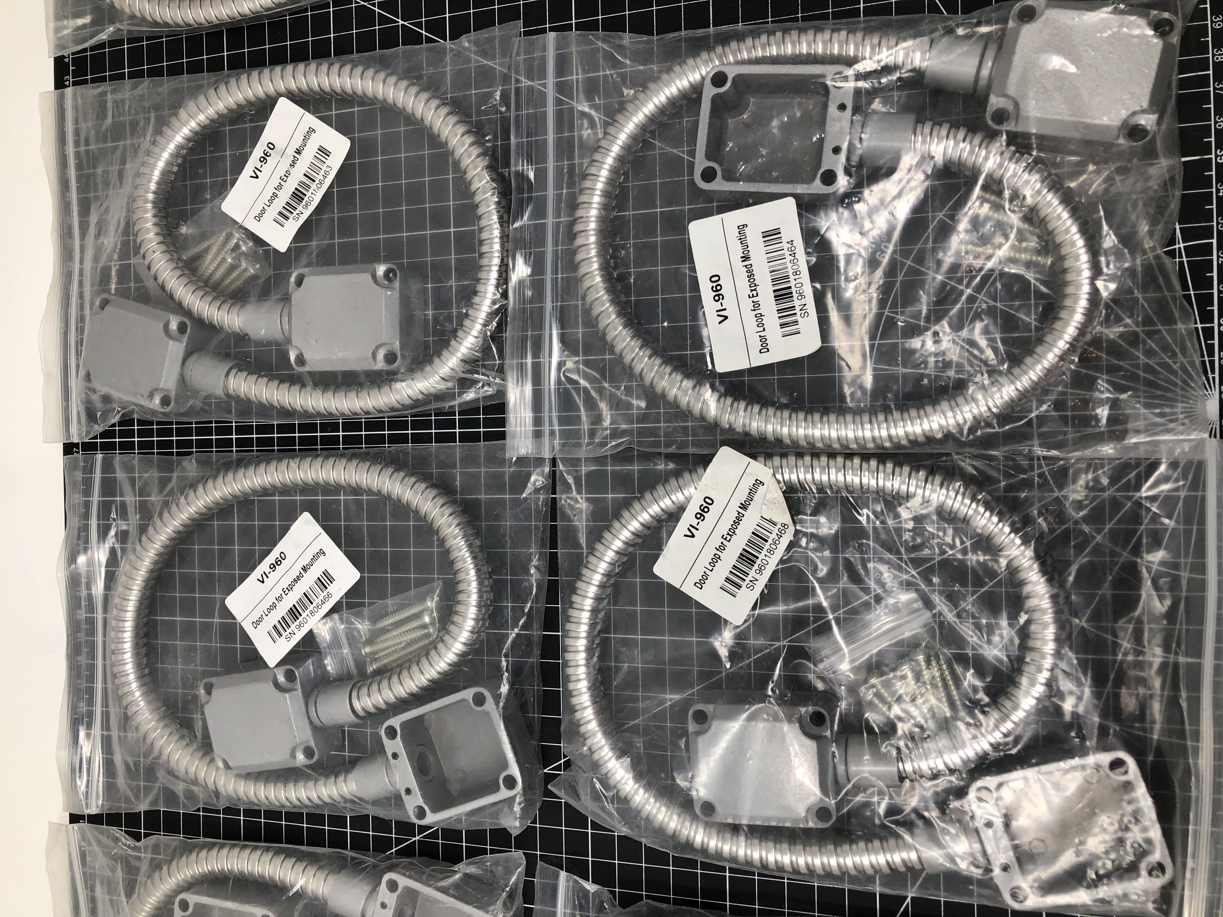 VI-960 Door Loop for Exposed Mounting - New, Secure Cable Protection