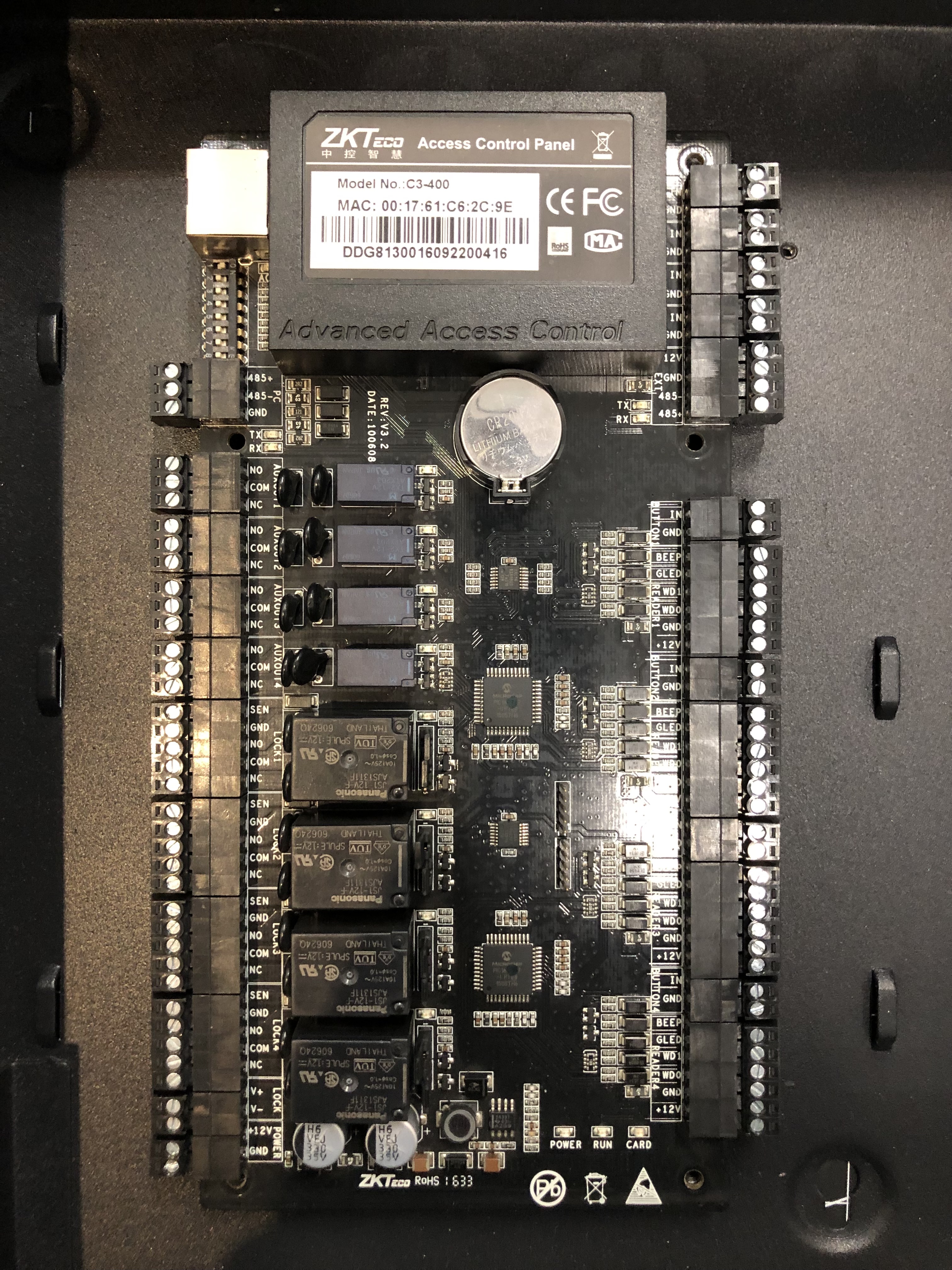 ZKTeco C3-400 Access Control Panel - New, Secure Entry System - Thumbnail 5