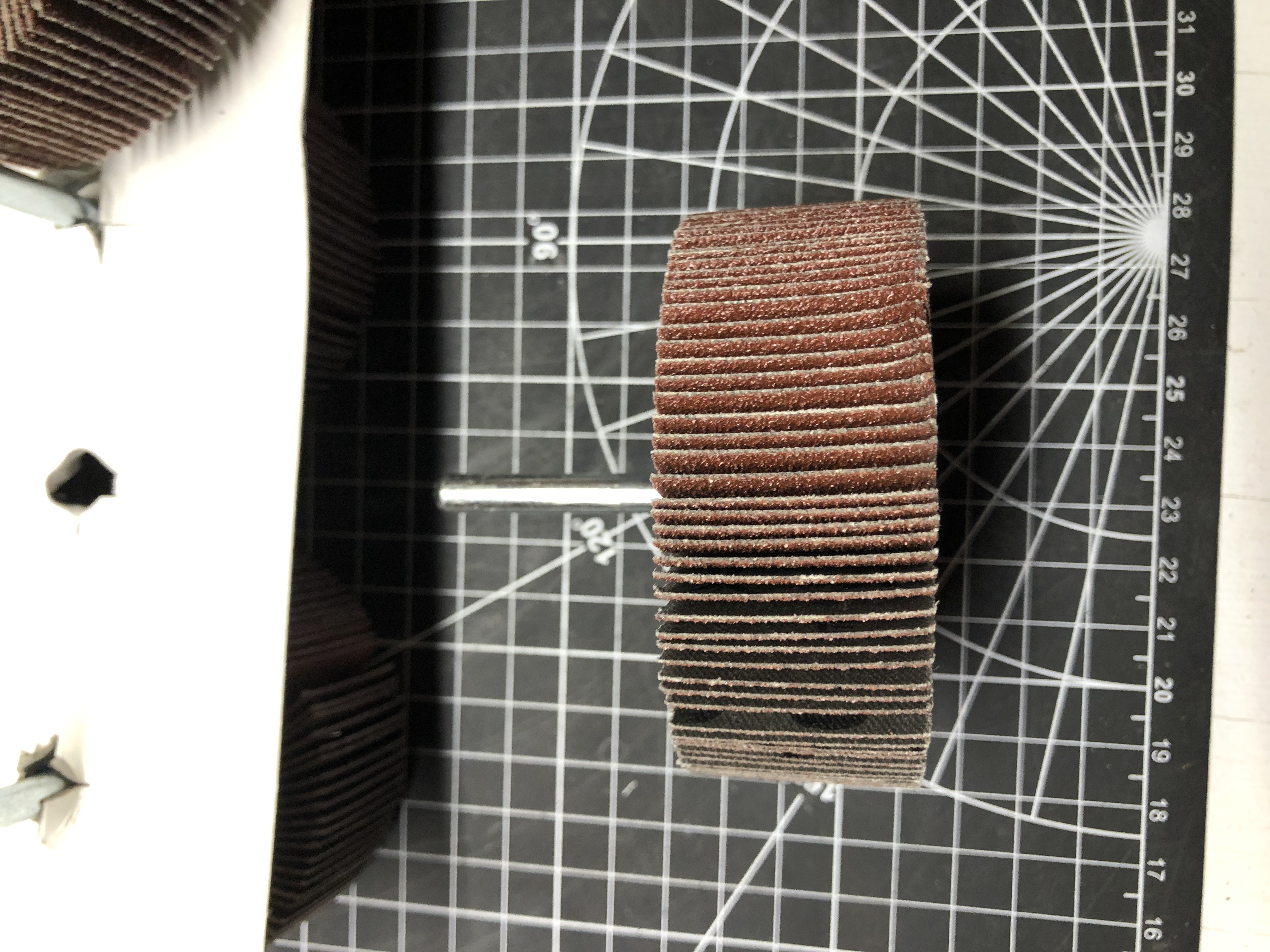 10 Pcs MTD Flap Wheel Grinders 60 Grit - New, Industrial Grade — image 2