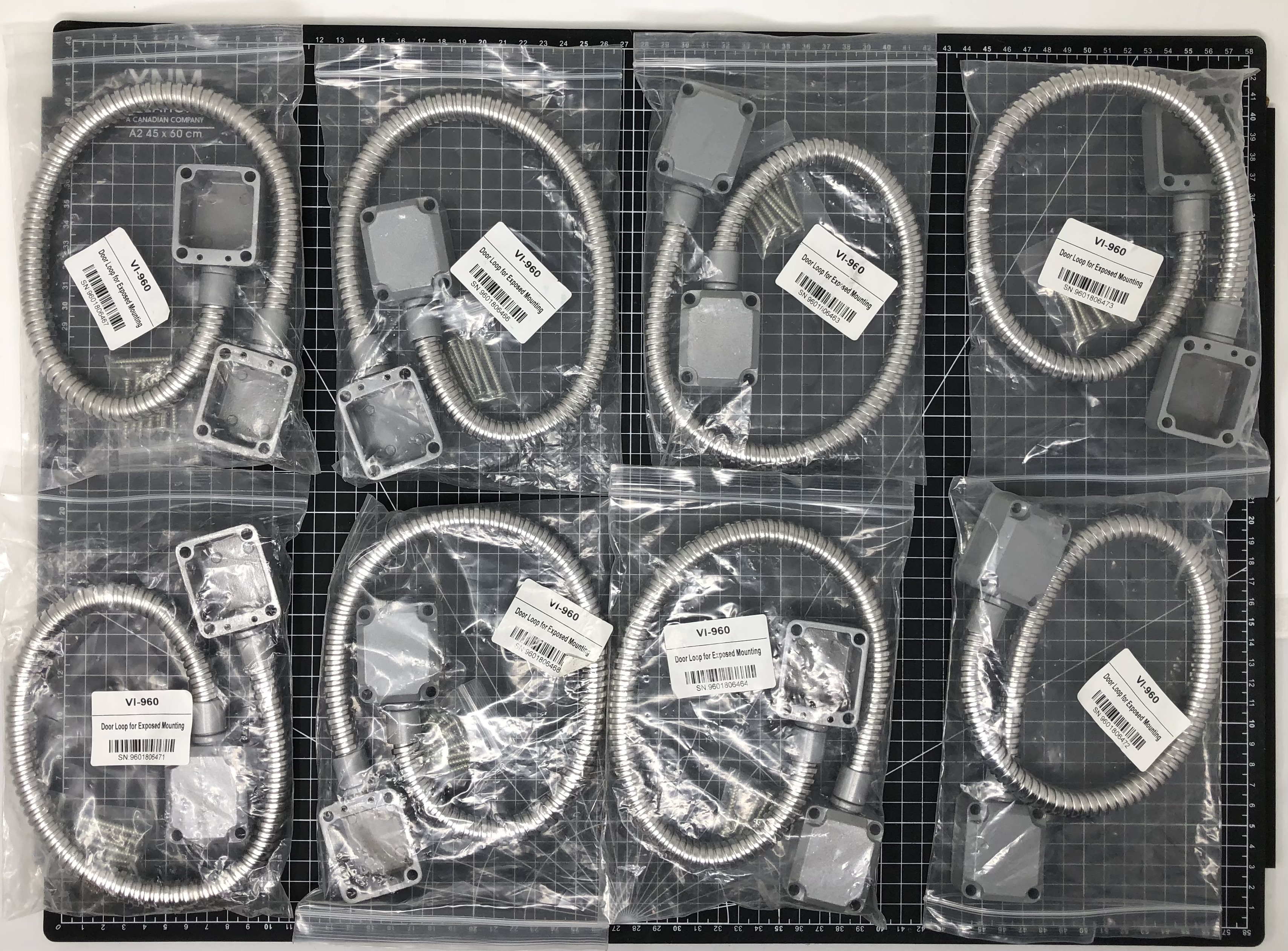 VI-960 Door Loop for Exposed Mounting - New, Secure Cable Protection - Thumbnail 2