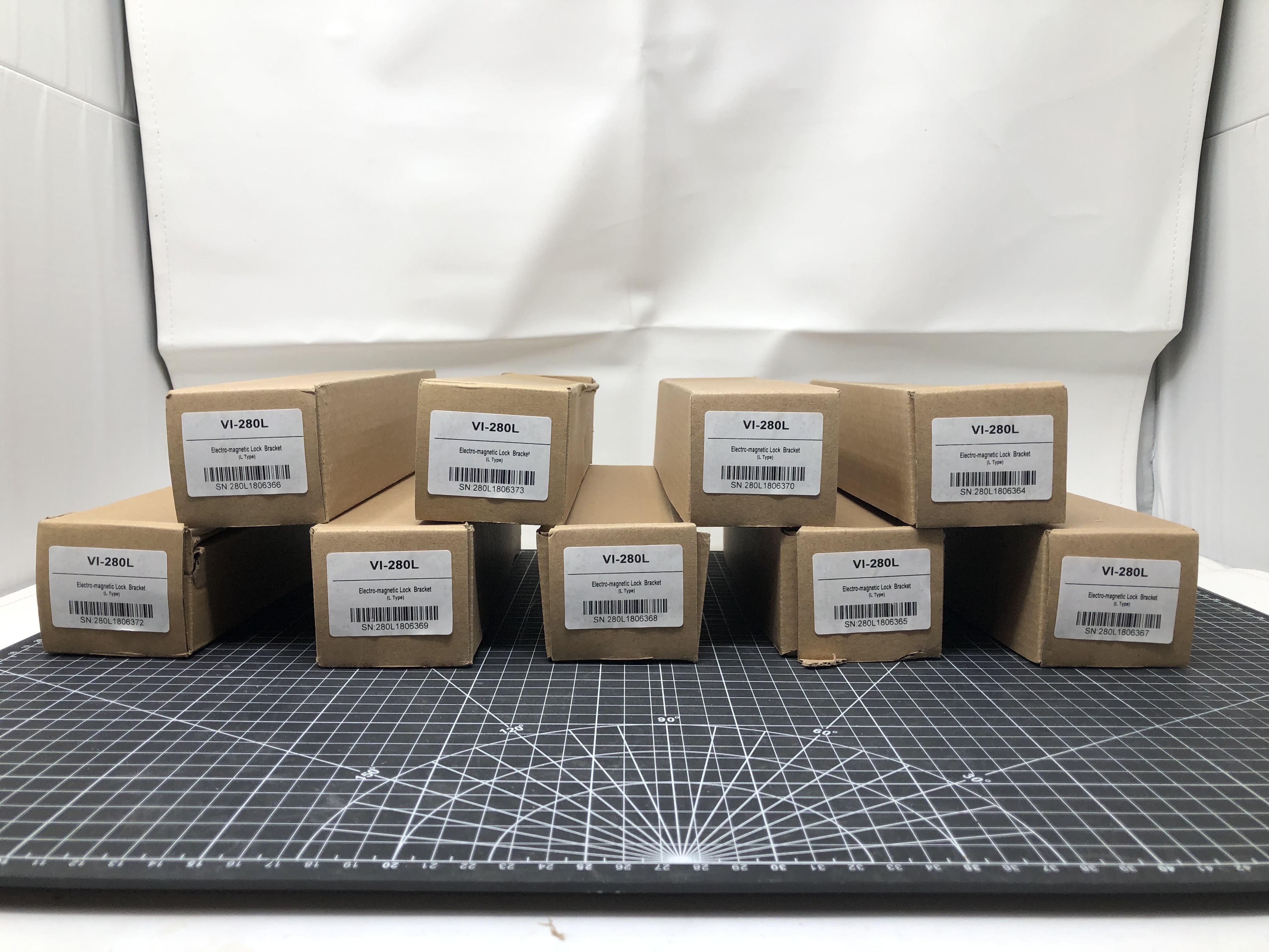 VI-280L Electromagnetic Lock Bracket L Type - New, Secure Mounting - Thumbnail 2