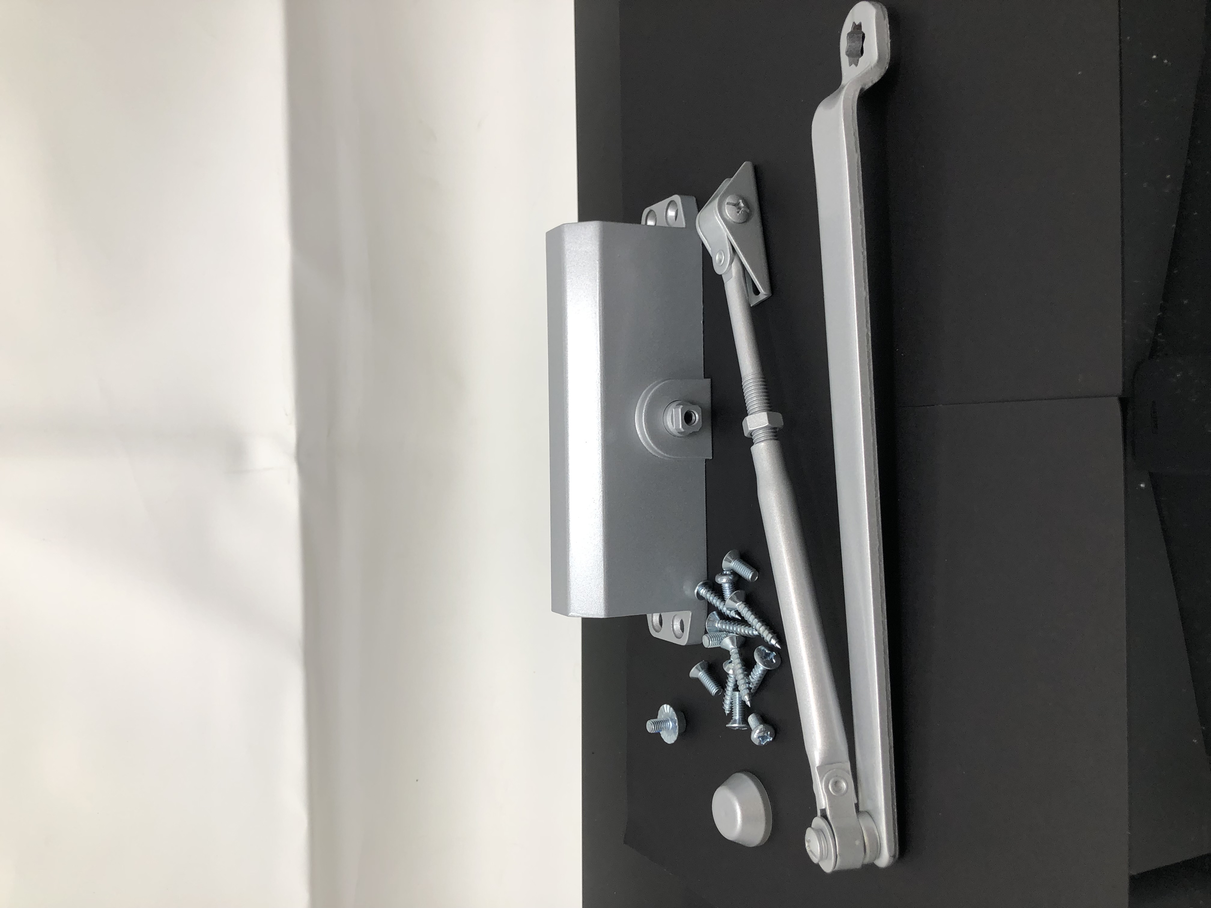 VI-S214 Door Closer - New, Durable Silver Finish - Thumbnail 5