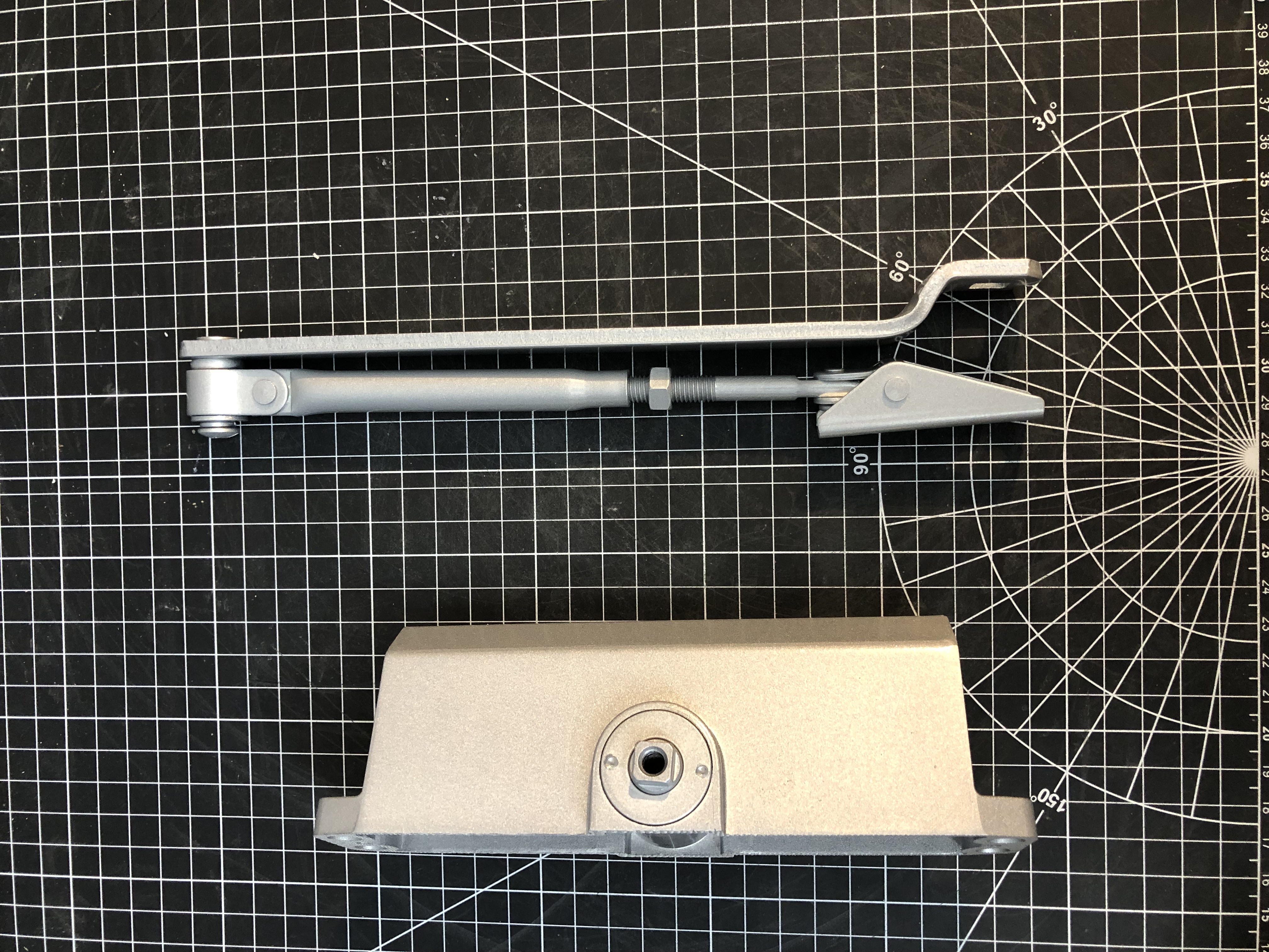 VI-S112 Heavy Duty Door Closer - New, Durable Basement Use