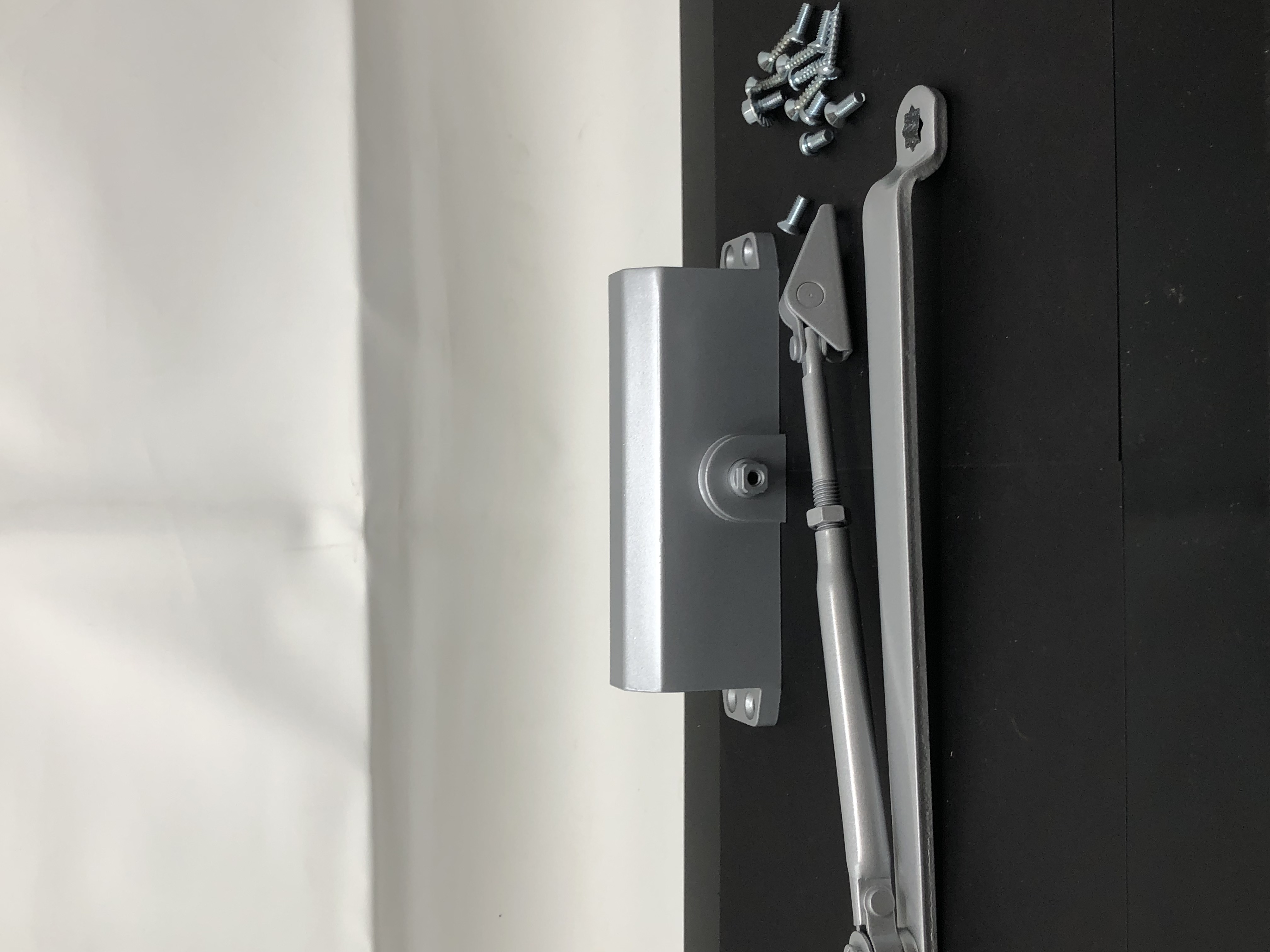 VI-S203 Door Closer with Mounting Hardware - New in Box — image 1