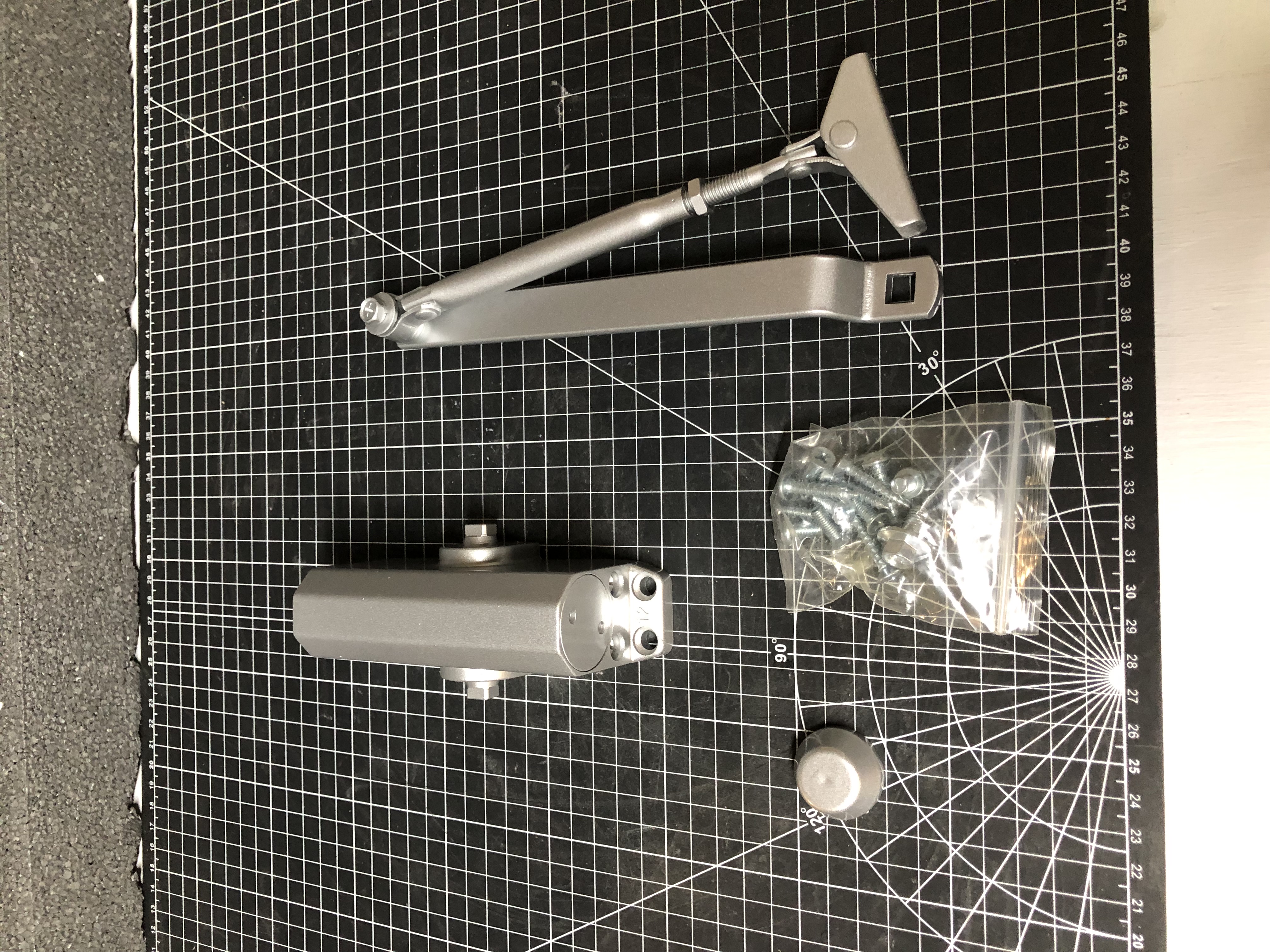 VI-S101 Door Closer 40KG Capacity - New, Adjustable Speed, Durable Design — image 1