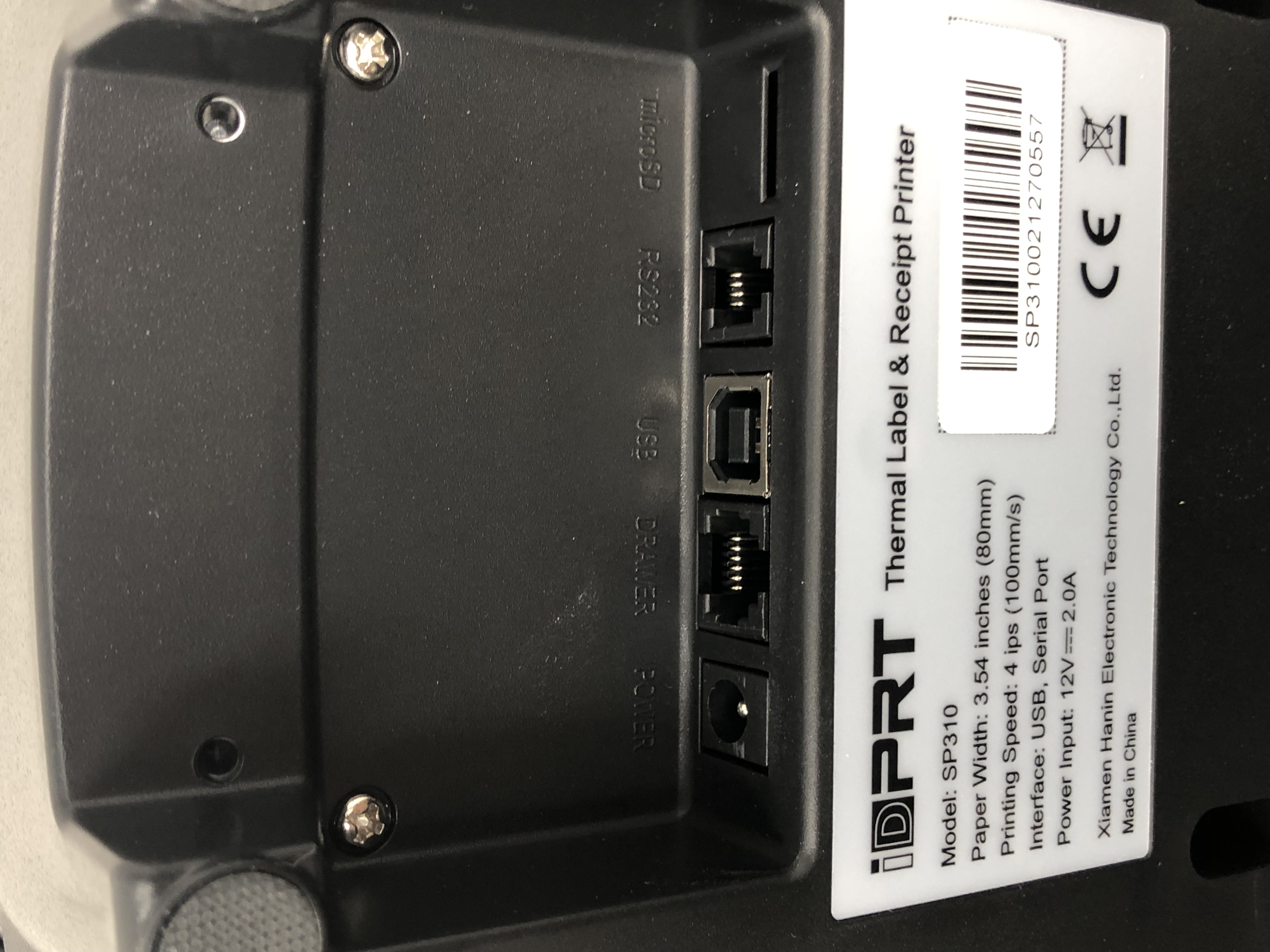 iDPRT SP310 Thermal Label & Receipt Printer Pre-Owned - Thumbnail 2