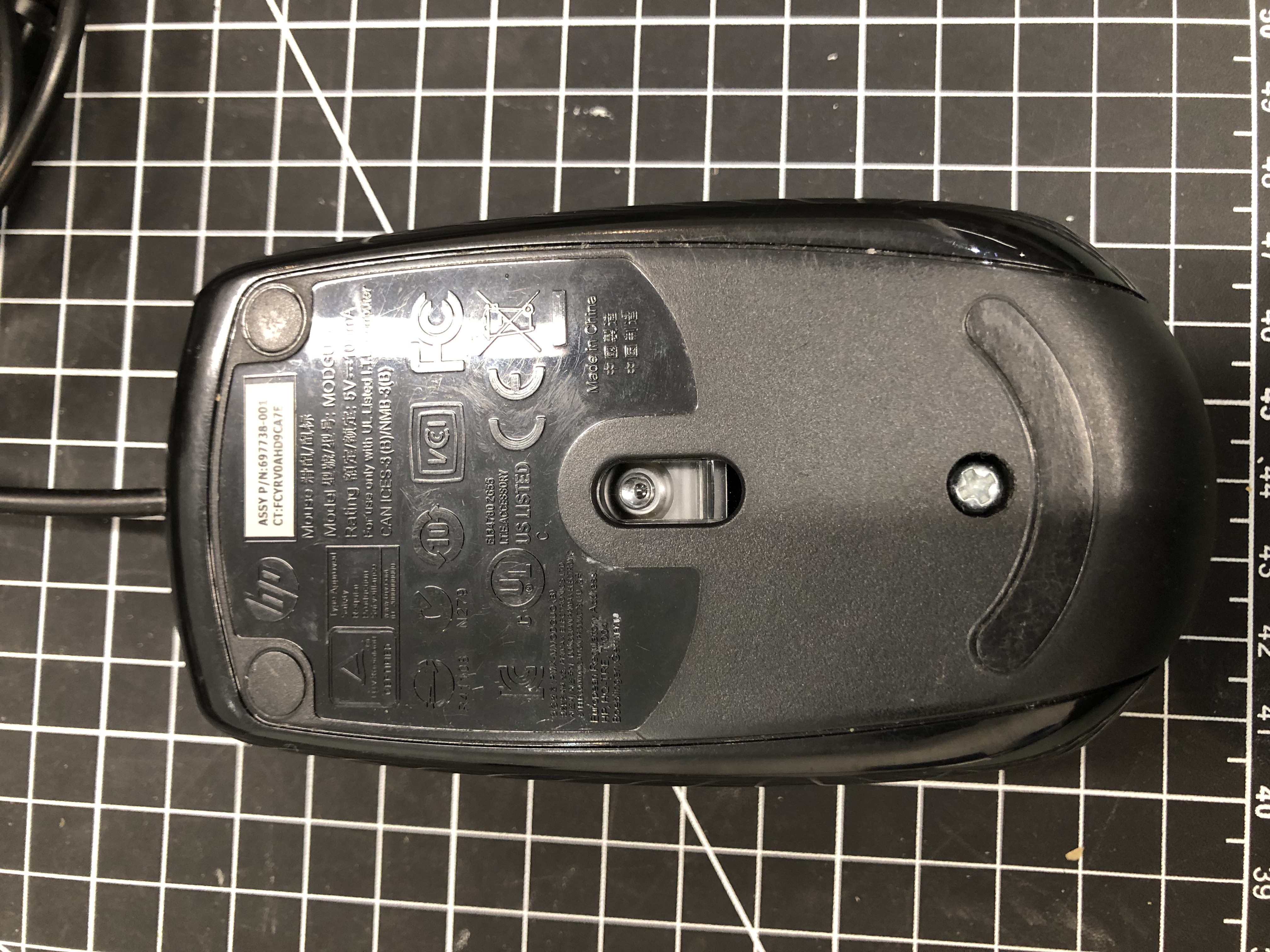 HP MODGUO Wired USB Optical Mouse Pre-Owned - Thumbnail 2