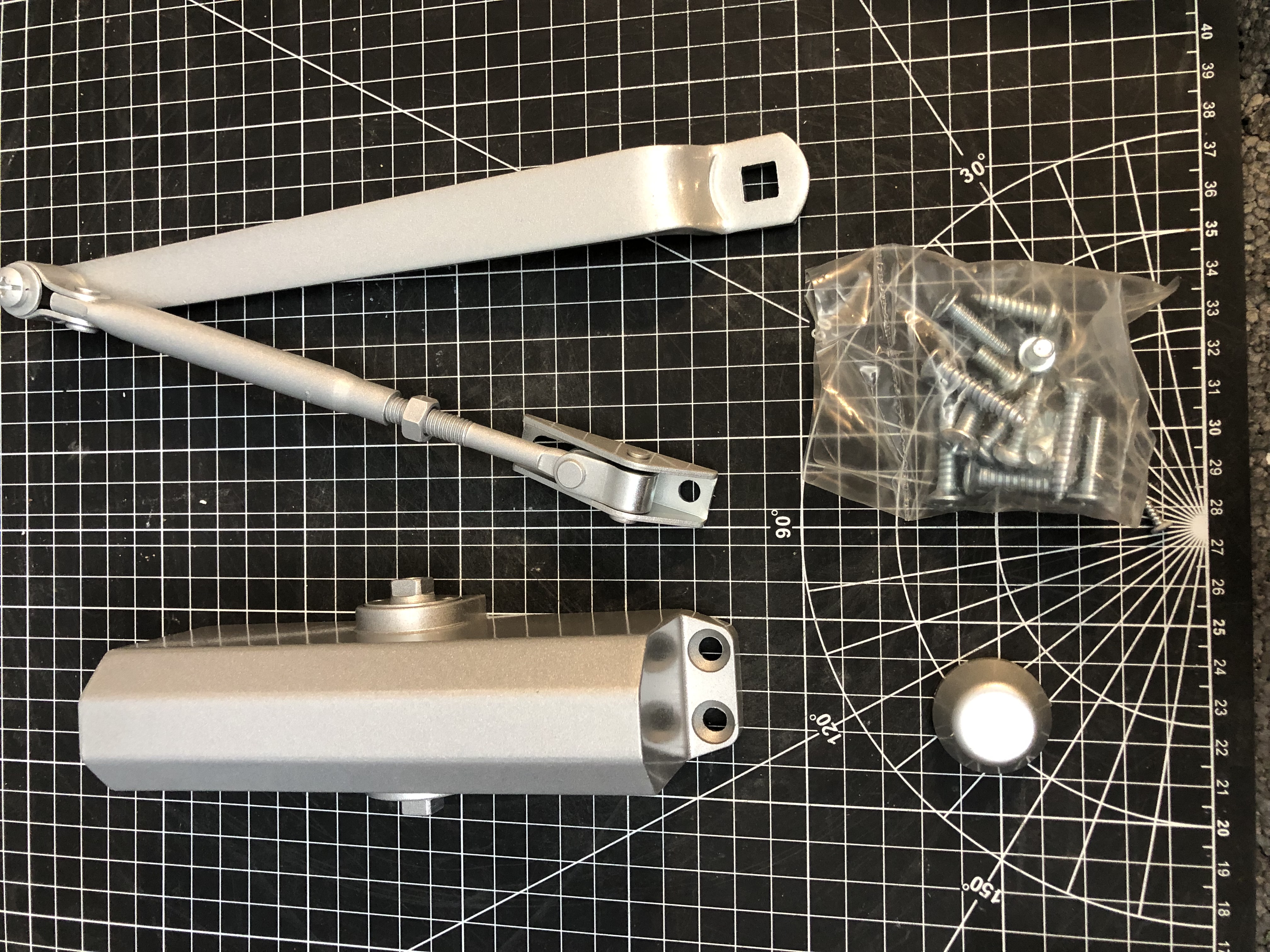 VI-S112 Heavy Duty Door Closer - New, Durable Basement Use - Thumbnail 6