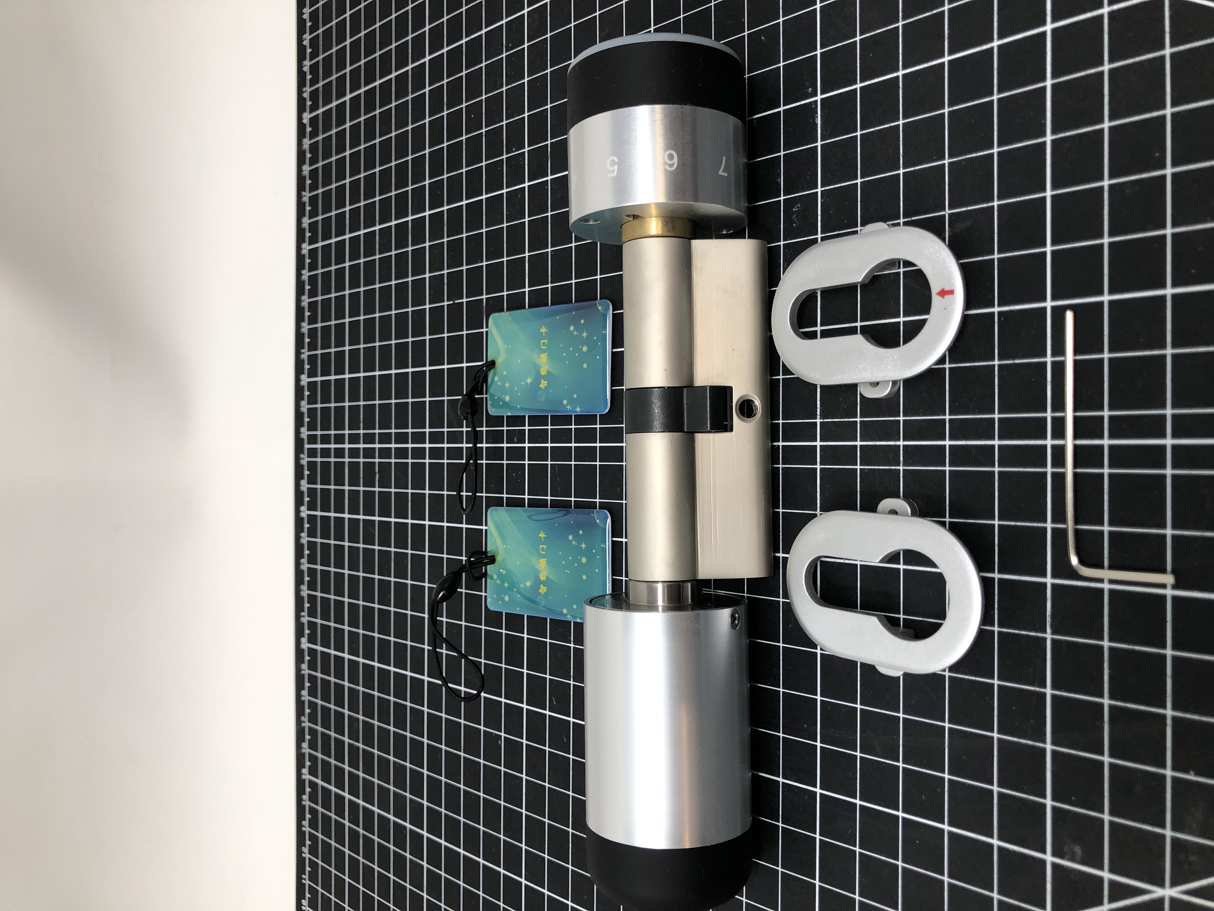 Smart Bluetooth Door Lock Cylinder - New, AES Encryption Keyless Entry — image 11