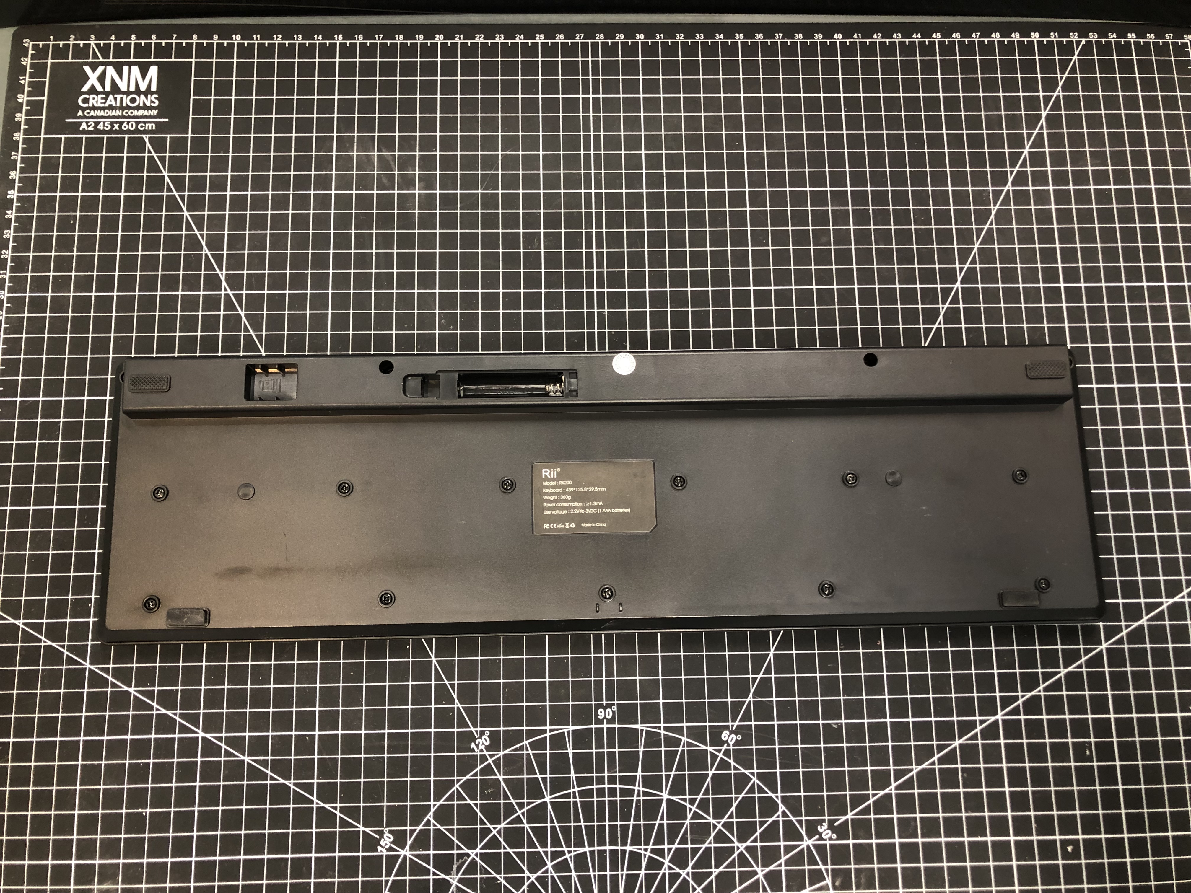 Rii RK200 Wireless Keyboard Black Pre-Owned - Thumbnail 4