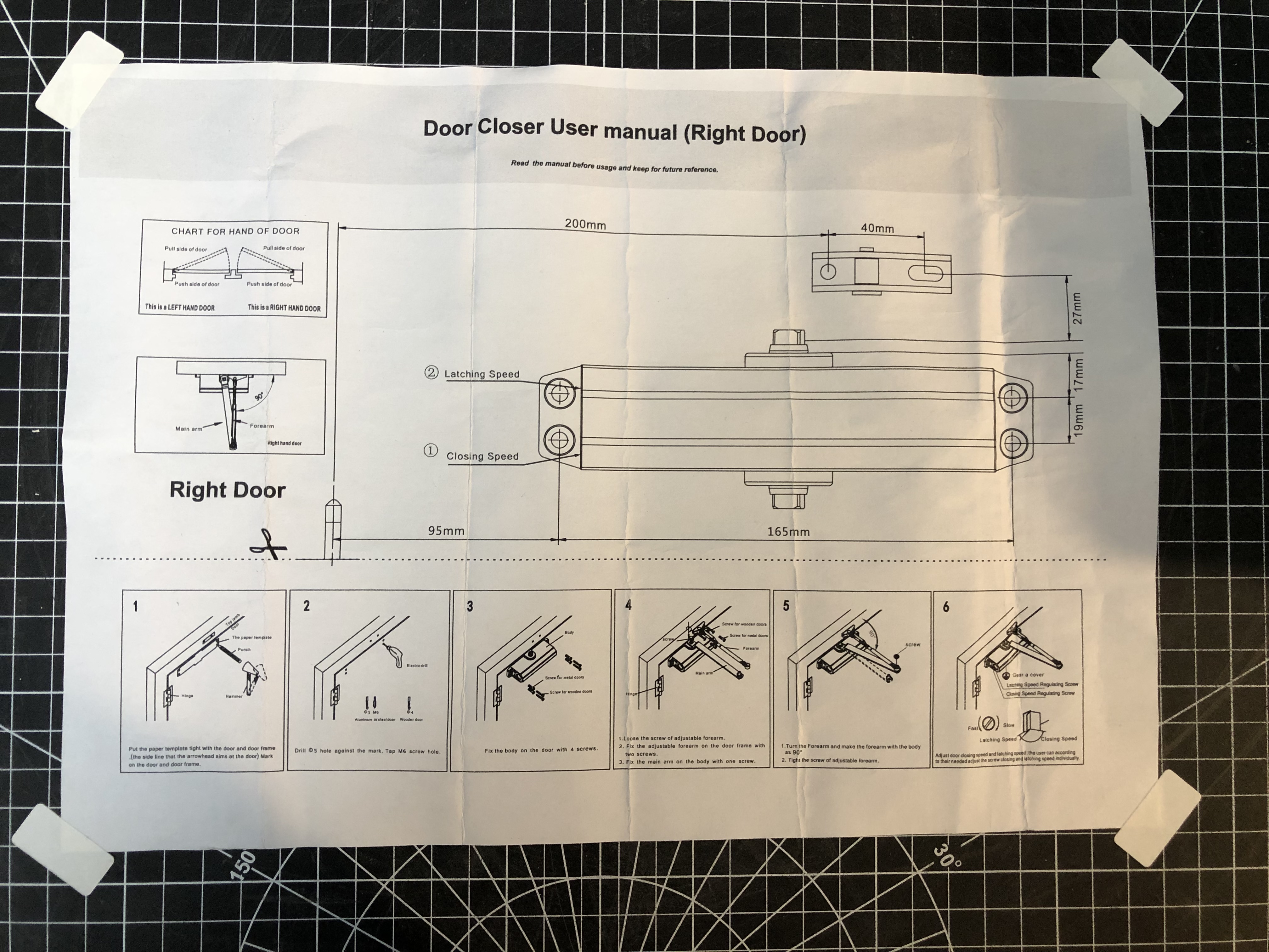 VI-S112 Heavy Duty Door Closer - New, Durable Basement Use - Thumbnail 7