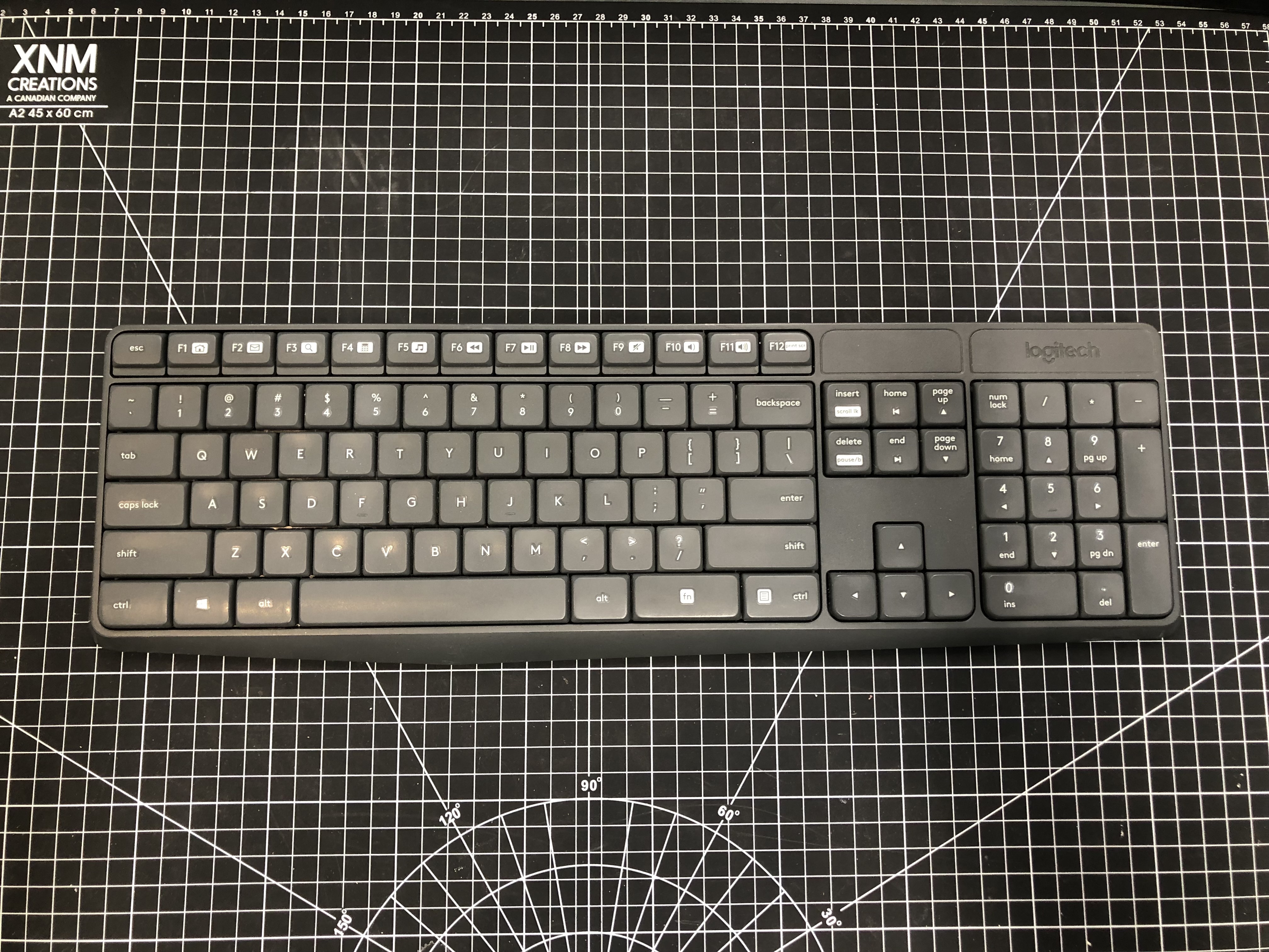 Logitech K270 Wireless Keyboard Black Pre-Owned - Thumbnail 2