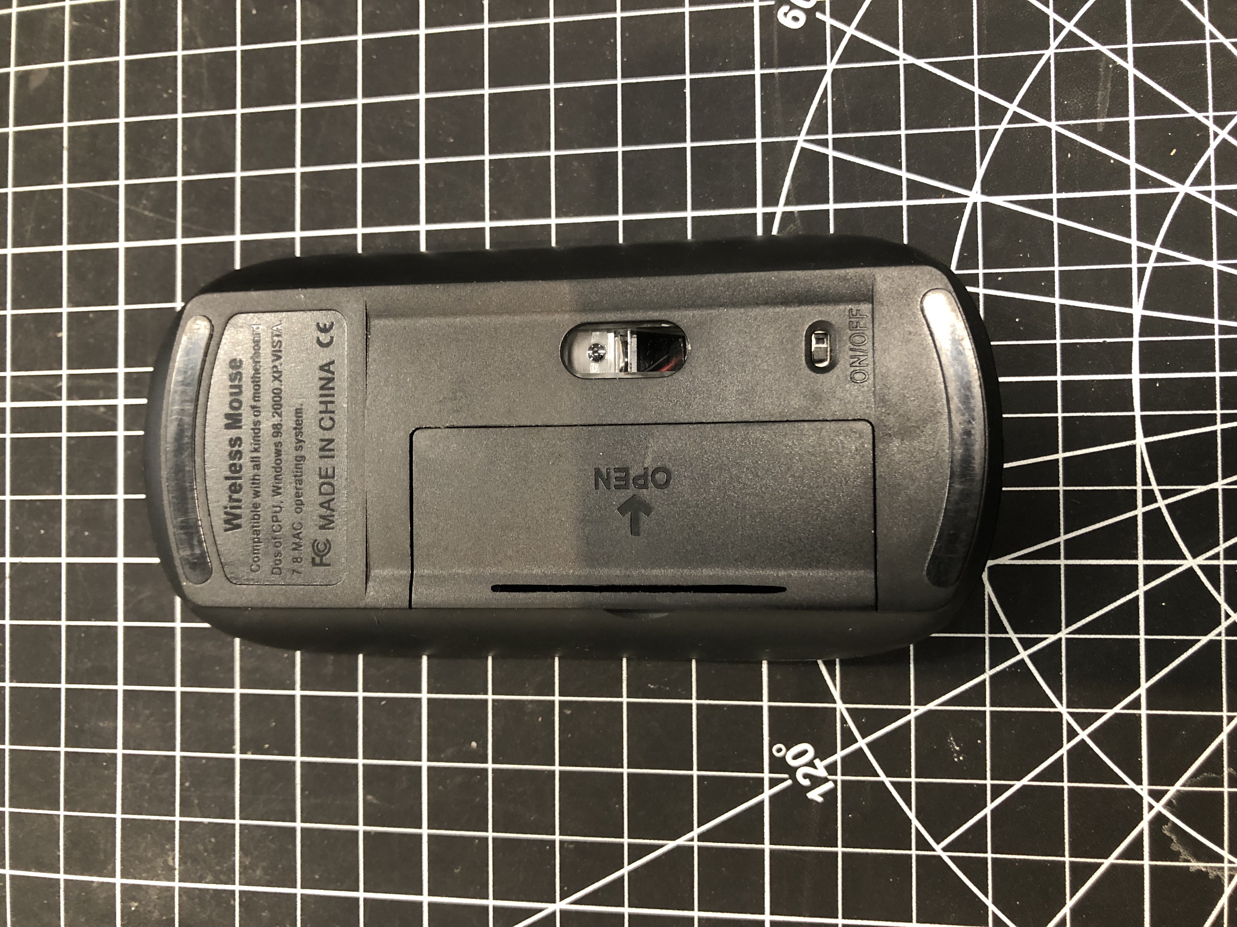 Wireless Optical Mouse Black Pre-Owned — image 3