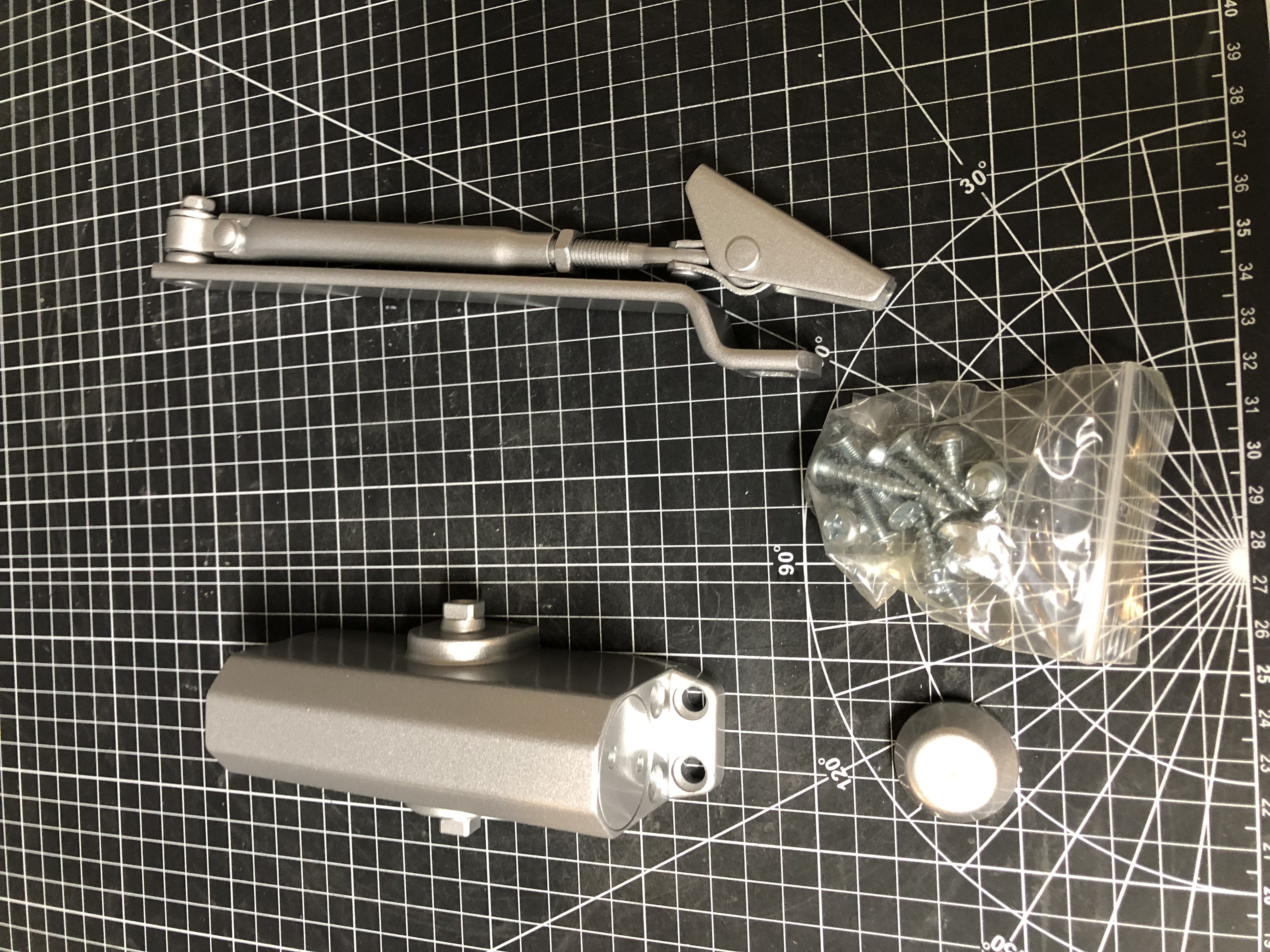 VI-S101 Door Closer 40KG Capacity - New, Adjustable Speed, Durable Design — image 5