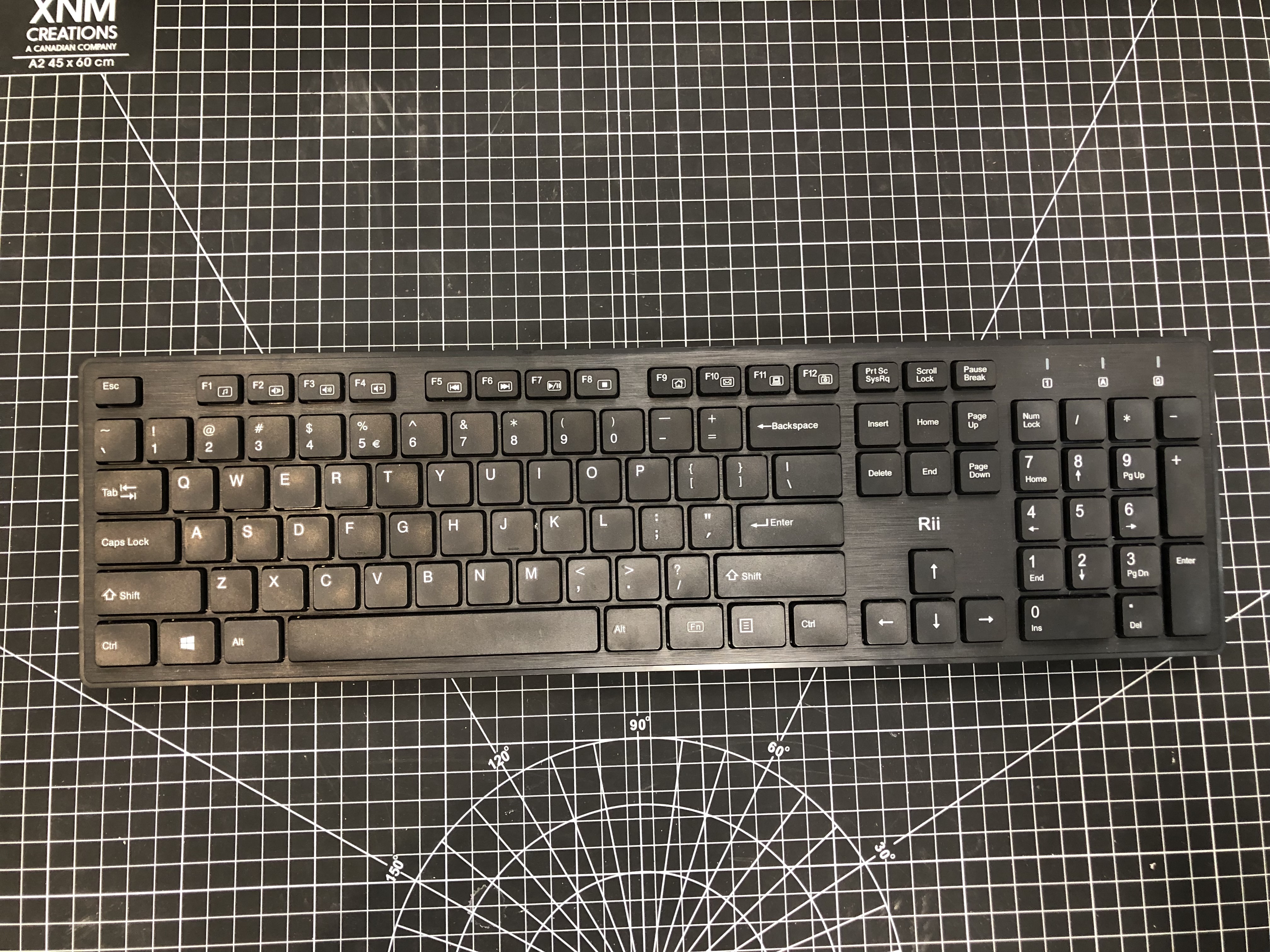 Rii RK200 Wireless Keyboard Black Pre-Owned - Thumbnail 2