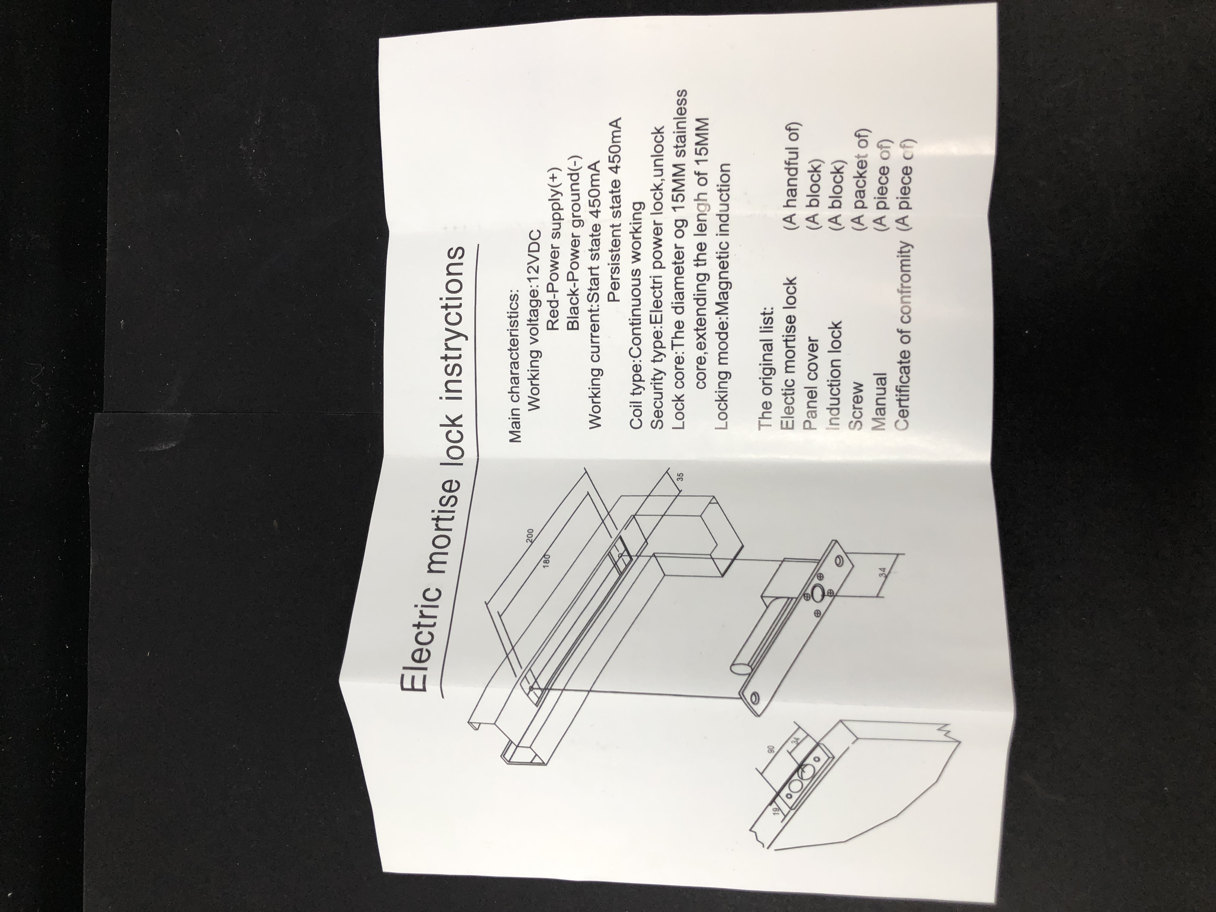 Electric Bolt Lock 12VDC - New, Secure Entry System - Thumbnail 9